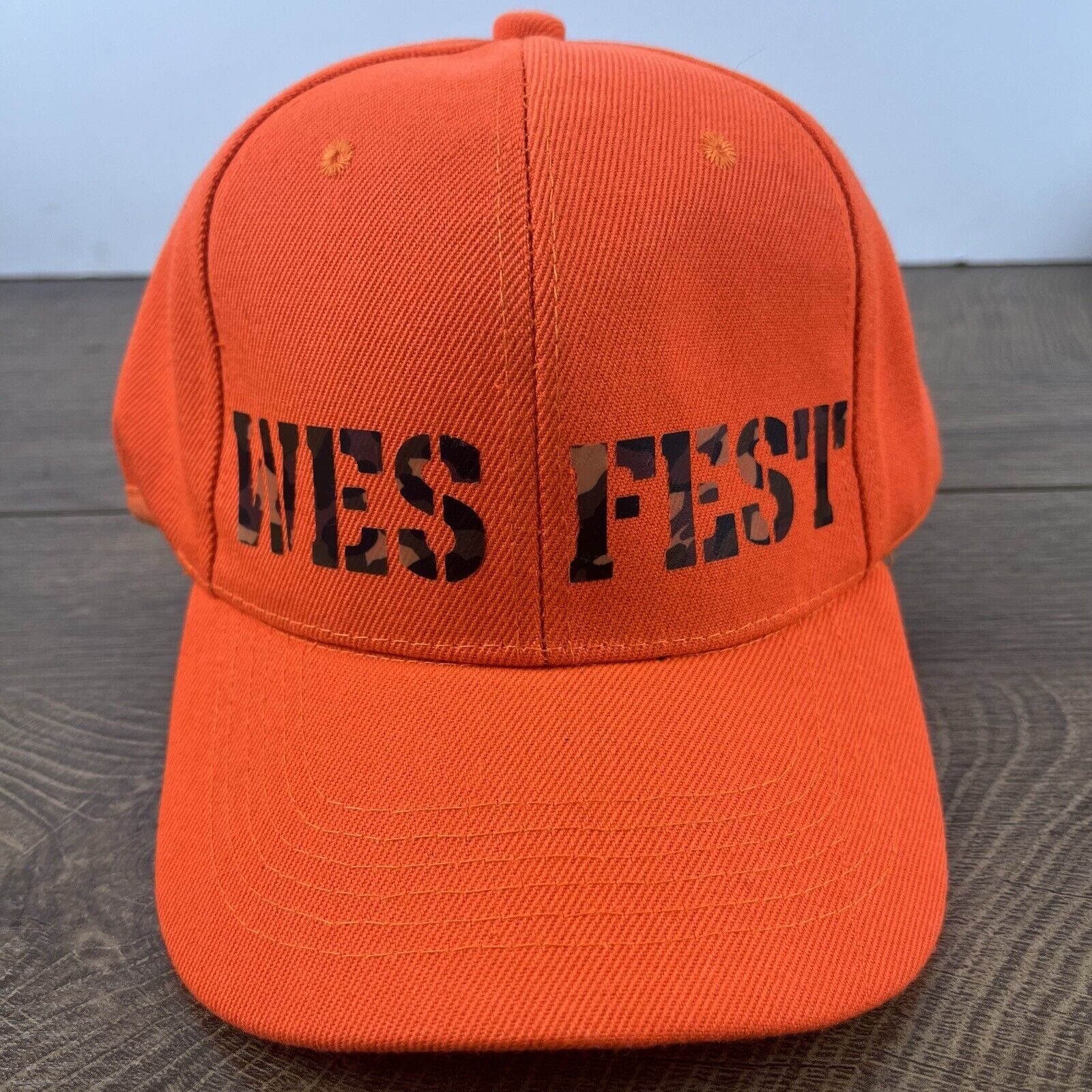 Other Wes Fest Hat Wes Fest Adjustable Hat Orange Adjustable Hat A Size ONE SIZE - 1 Thumbnail