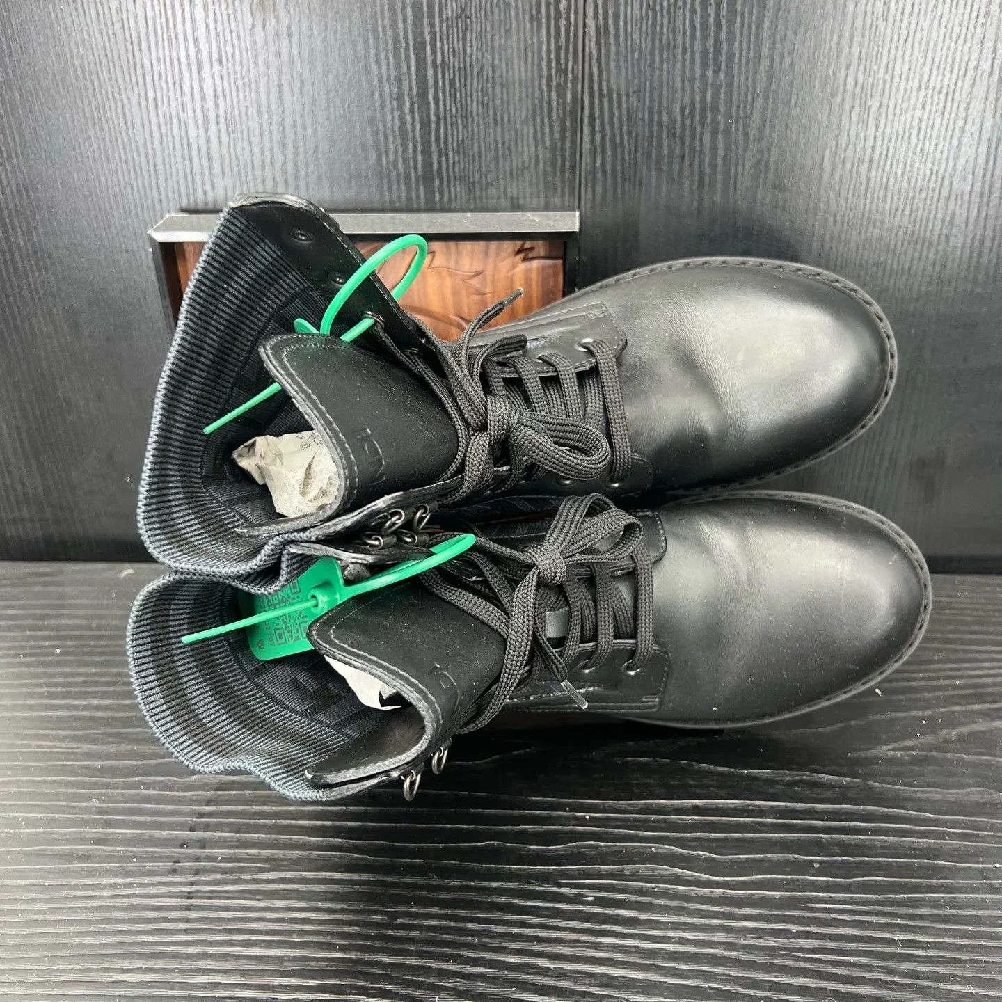 Fendi Fendi Black & Gray Martin Boots 42 Near New Size US 9 / EU 42 - 5 Thumbnail