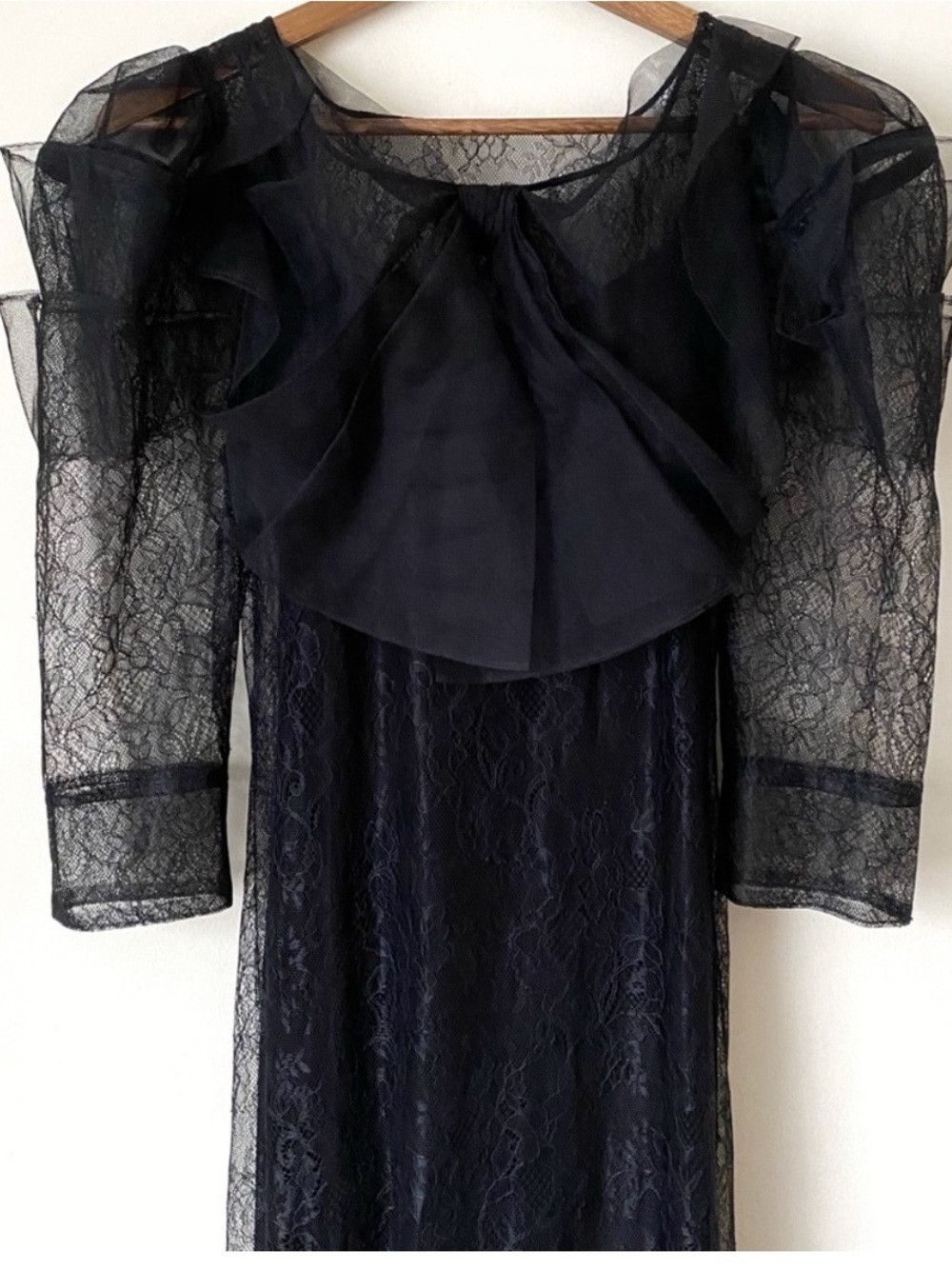 Other Doen Elegant Black Lace Maxi Dress - Women Size S / US 4 / IT 40 - 4 Thumbnail