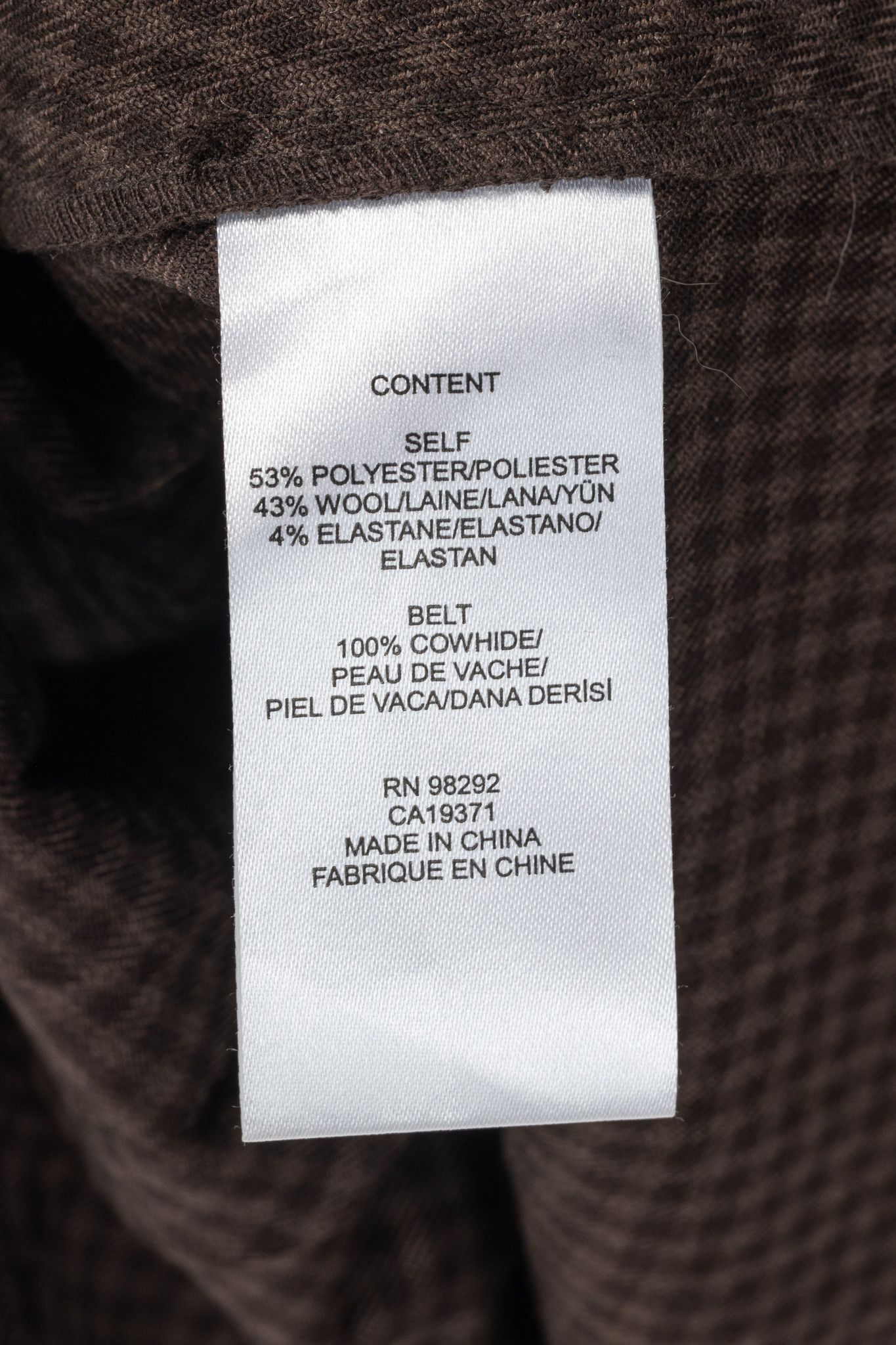 Tibi Tibi Brown Multi Jett Suiting Plaid Pleated Wrap Skirt Size 28" / US 6 / IT 42 - 9 Thumbnail