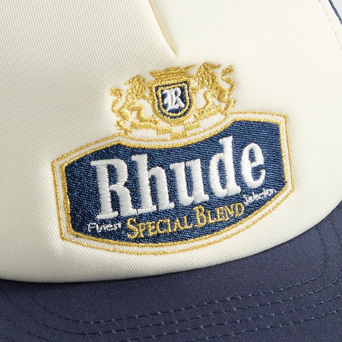 Rhude Rhude Special-Blend Trucker Cap SnapBack Hat Navy Off-white Size ONE SIZE - 3 Thumbnail