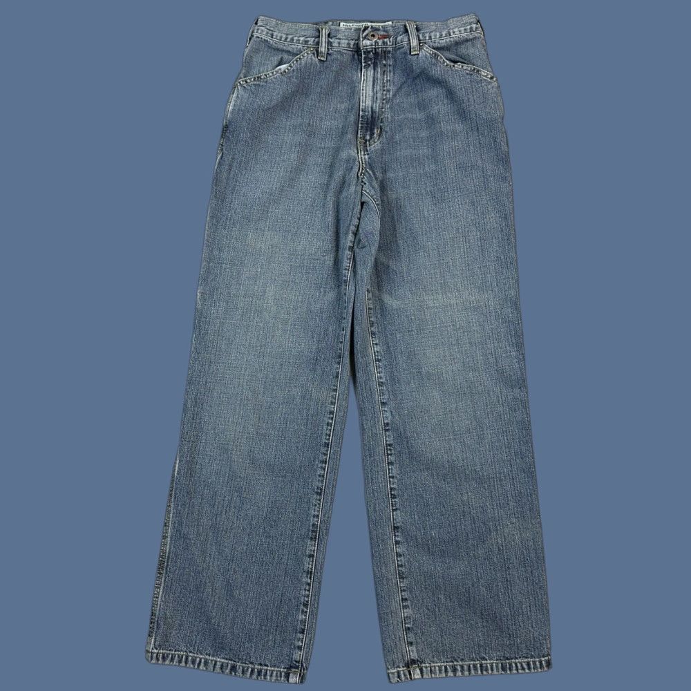 Tommy Hilfiger VINTAGE Tommy Hilfiger Jeans Mens 29x30 Dark Wash Relaxed Carpenter Skate Y2K Size US 29 - 1 Thumbnail