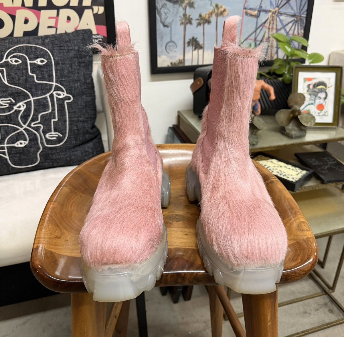 Rick Owens Rick Owens Beatle Bozo Tractor boots Size US 8.5 / EU 41-42 - 2 Thumbnail