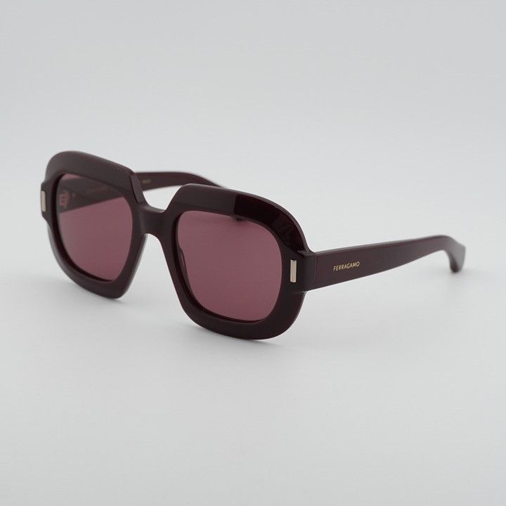 Salvatore Ferragamo Salvatore Ferragamo SF2068SE 606 Sunglasses Burgundy Frame Size ONE SIZE - 1 Thumbnail