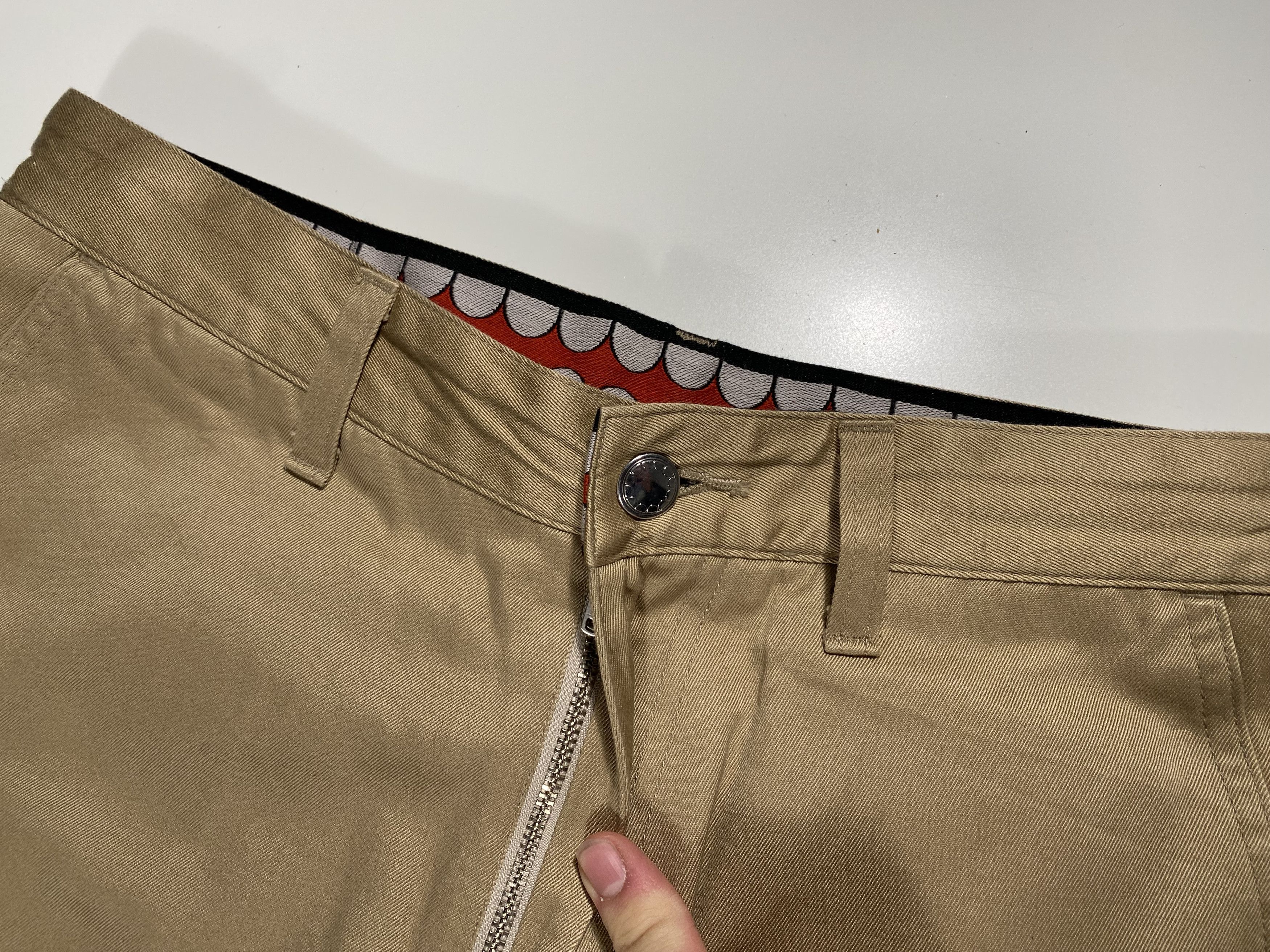 Original Fake Original Fake SS12 Chomper Chinos Beige 30x30 Size US 30 / EU 46 - 3 Thumbnail