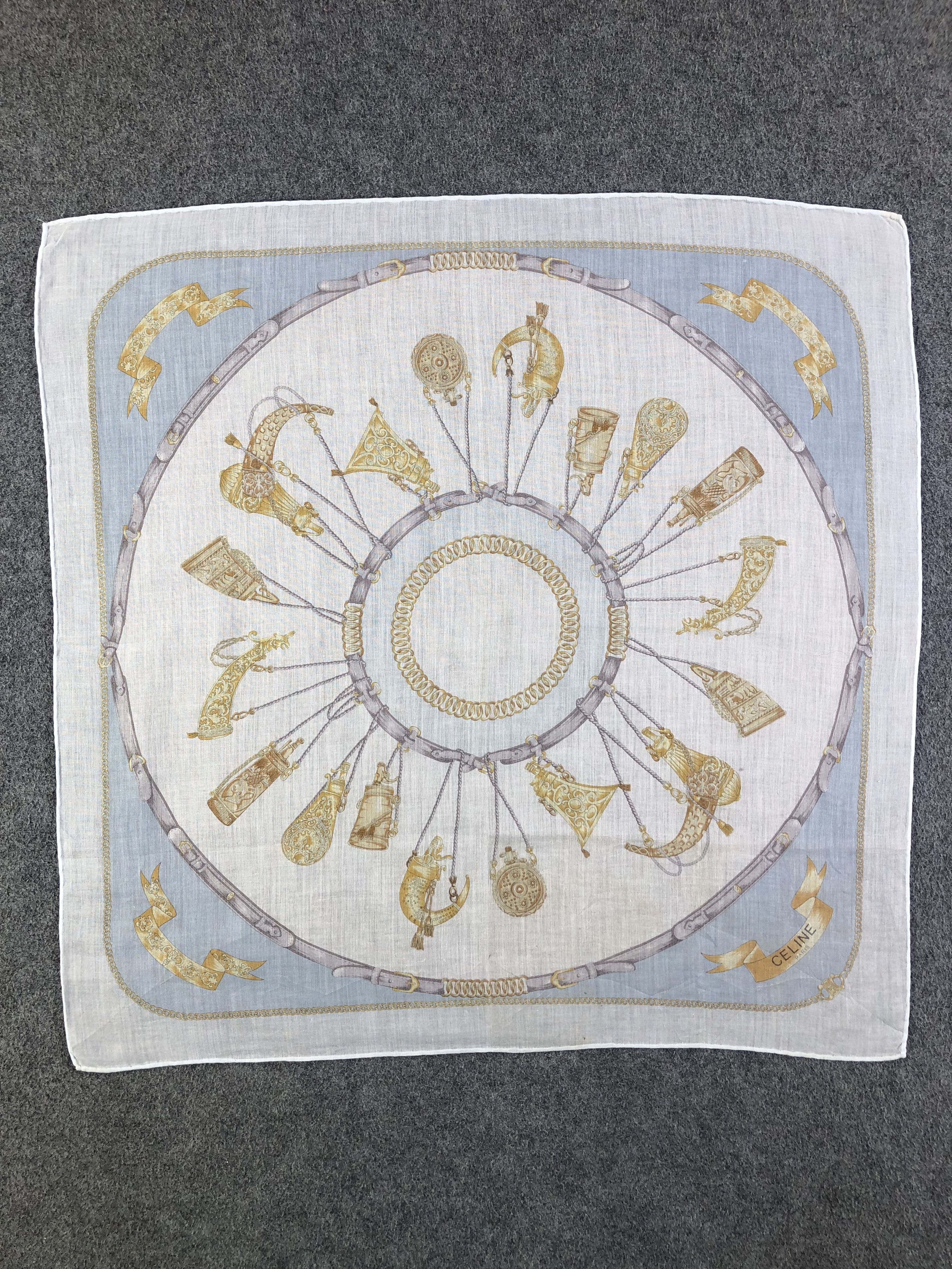 Celine Celine Handkerchief / Bandana / Neckerchief Size ONE SIZE - 3 Thumbnail