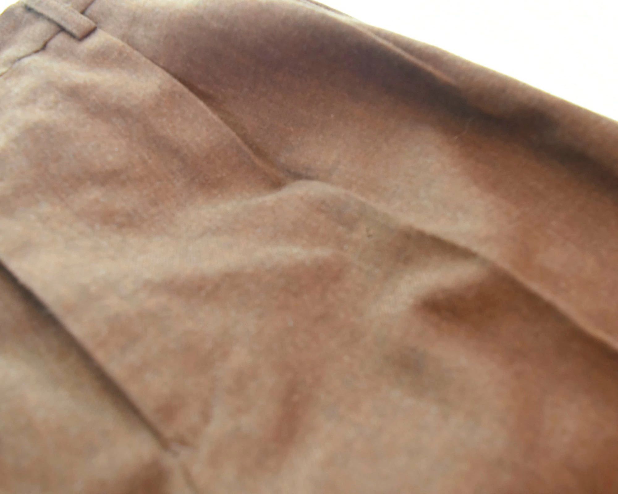 Comme des Garcons Homme Plus Cropped Pants Wool Zipper 2 Tuck Wide Pattern Brown Size US 28 / EU 44 - 7 Thumbnail