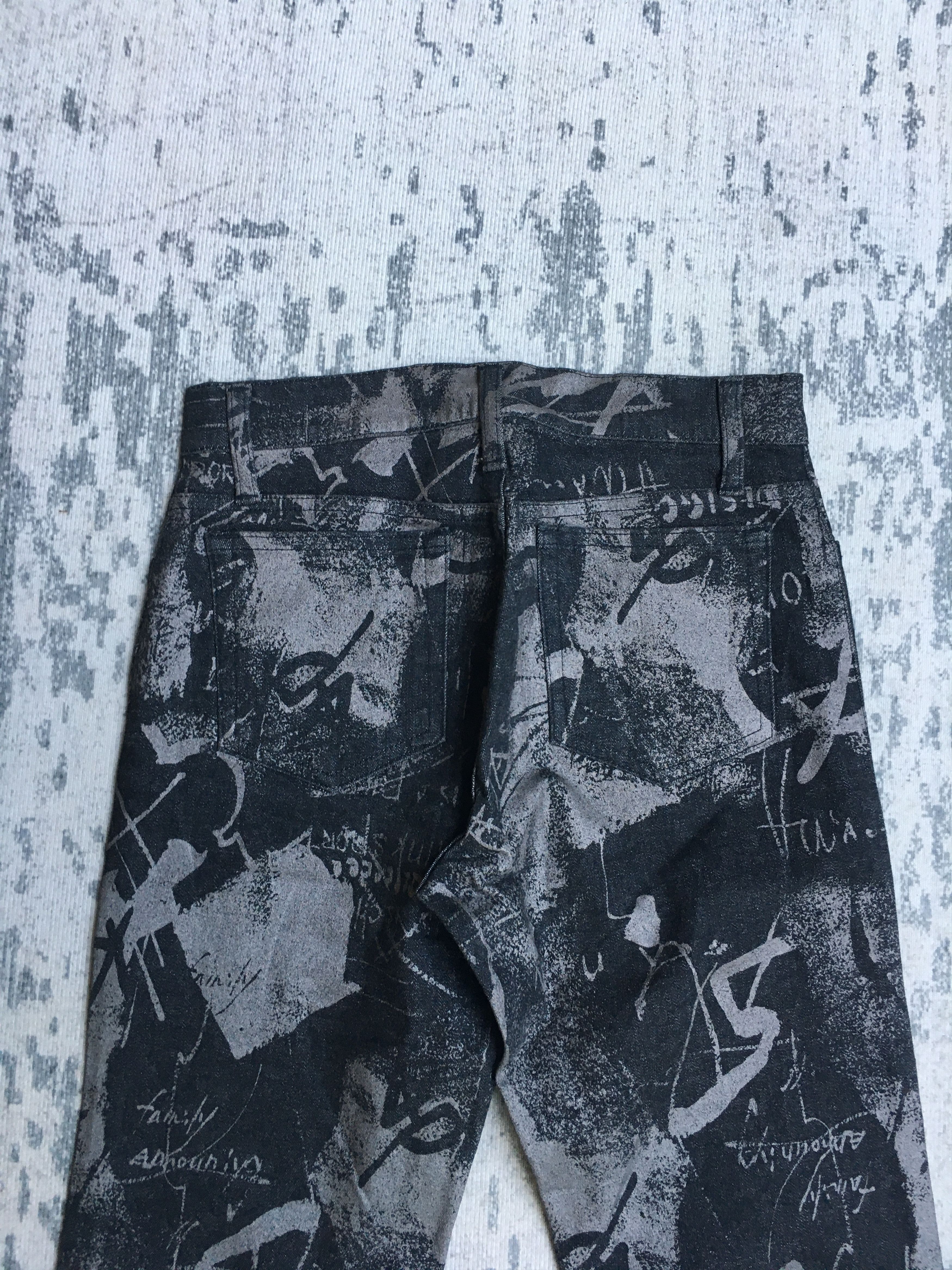 Japanese Brand Bison Flare Jeans Size US 28 / EU 44 - 7 Thumbnail