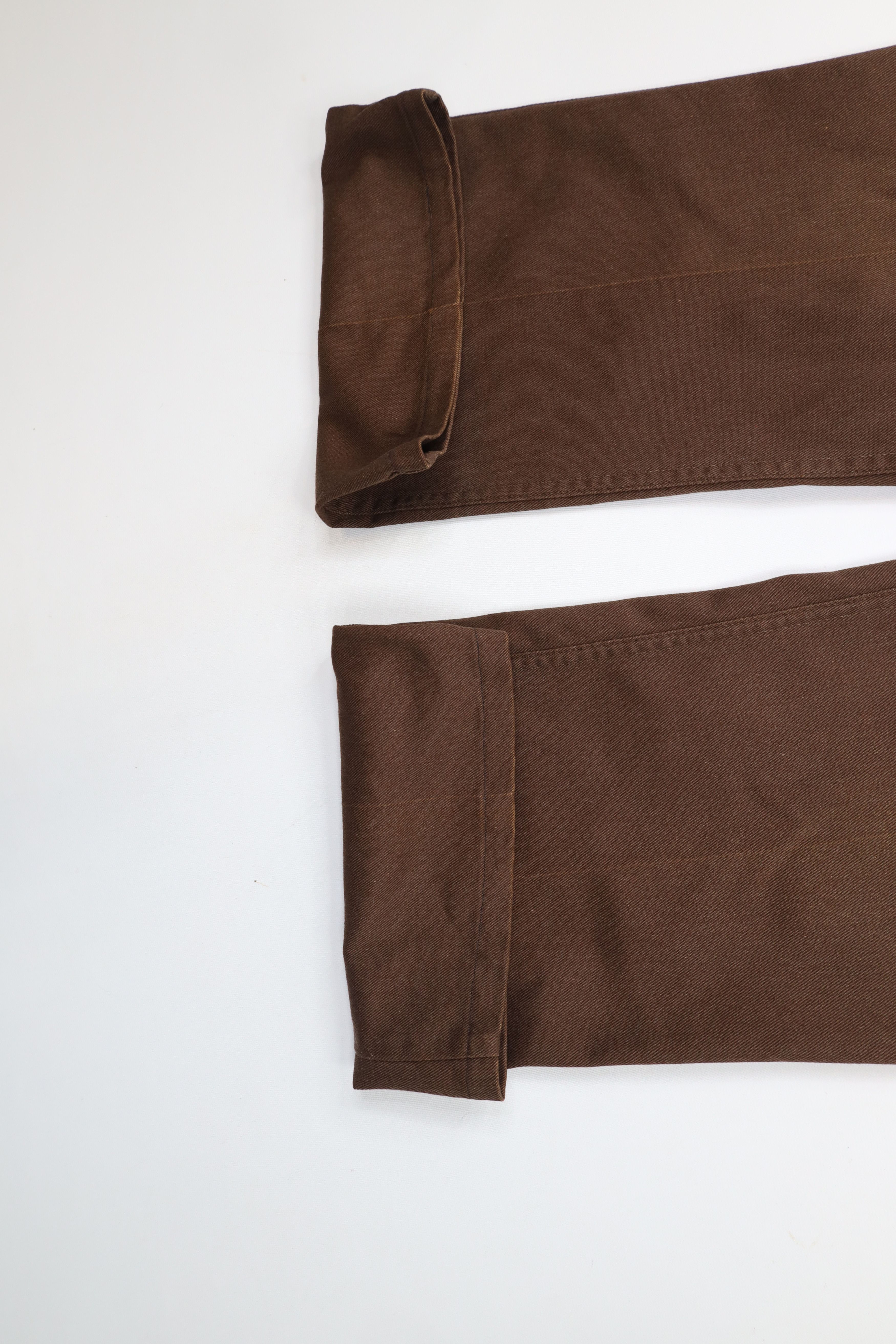 Vintage Vintage 70s Streetwear Wide Leg Bell Bottoms Jeans Brown USA Size US 36 / EU 52 - 4 Thumbnail