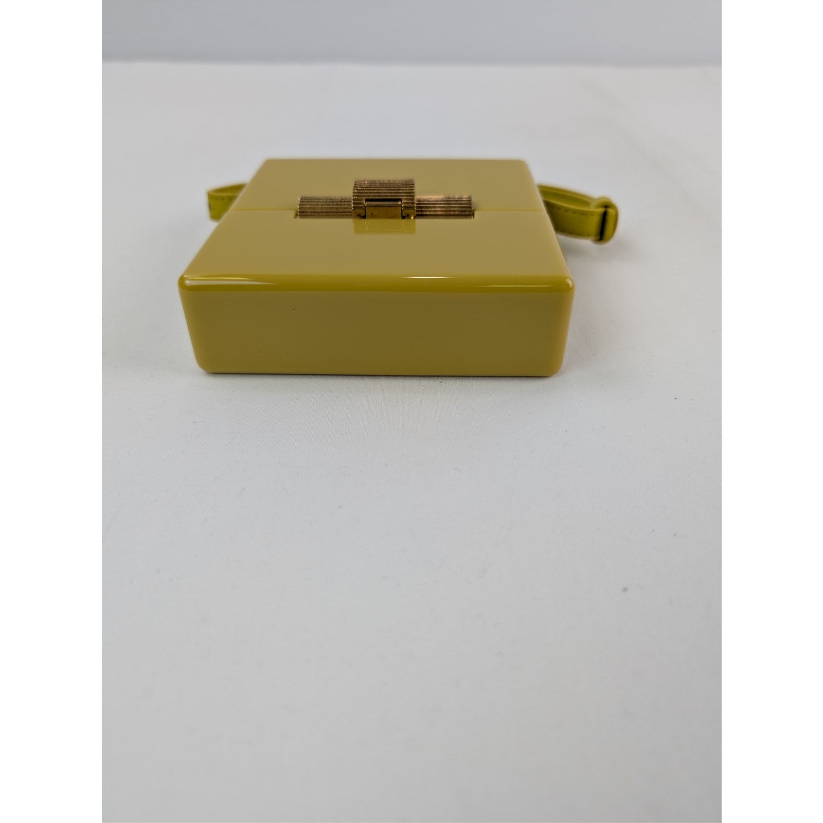Bottega Veneta o1rshd1 Size: OS / Shiny Leather Mini Bag in Mirabelle-Gold Size ONE SIZE - 4 Thumbnail