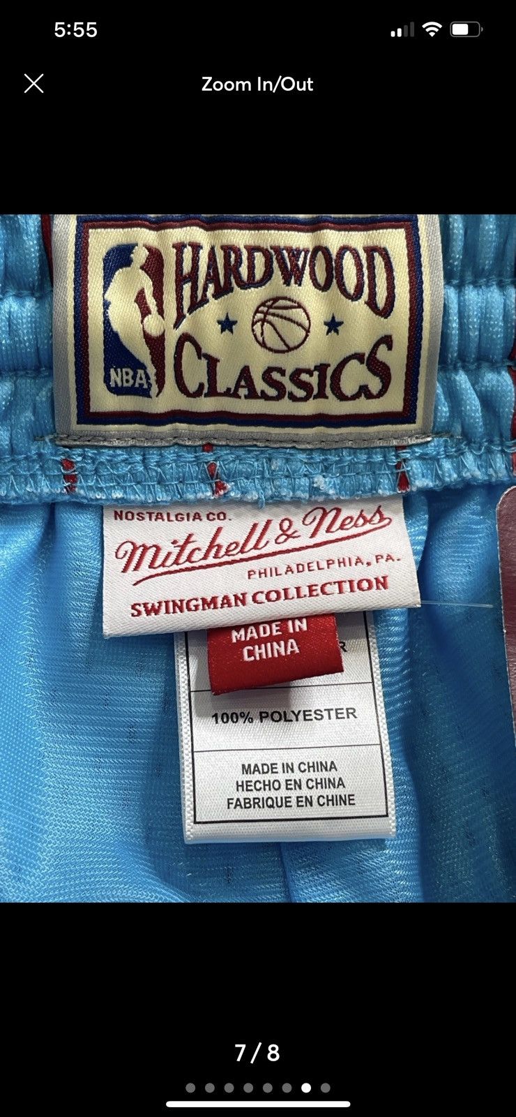 Mitchell & Ness Chicago Bulls Hardwood Classic Reload Swingman Shorts Size US 34 / EU 50 - 7 Thumbnail