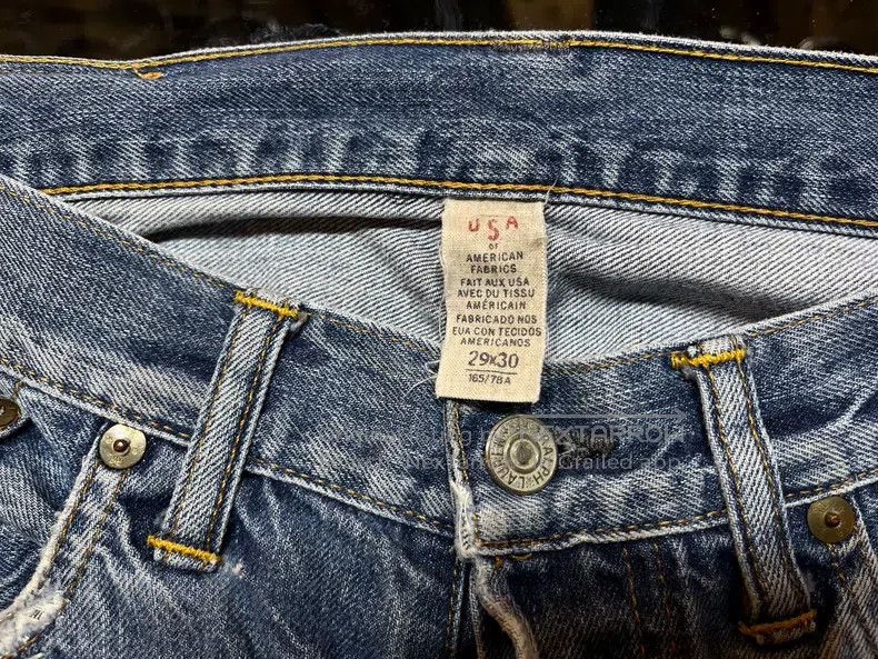 RRL Ralph Lauren RRL Ralph Lauren Distressed Destroyed Jeans Size US 30 / EU 46 - 3 Thumbnail