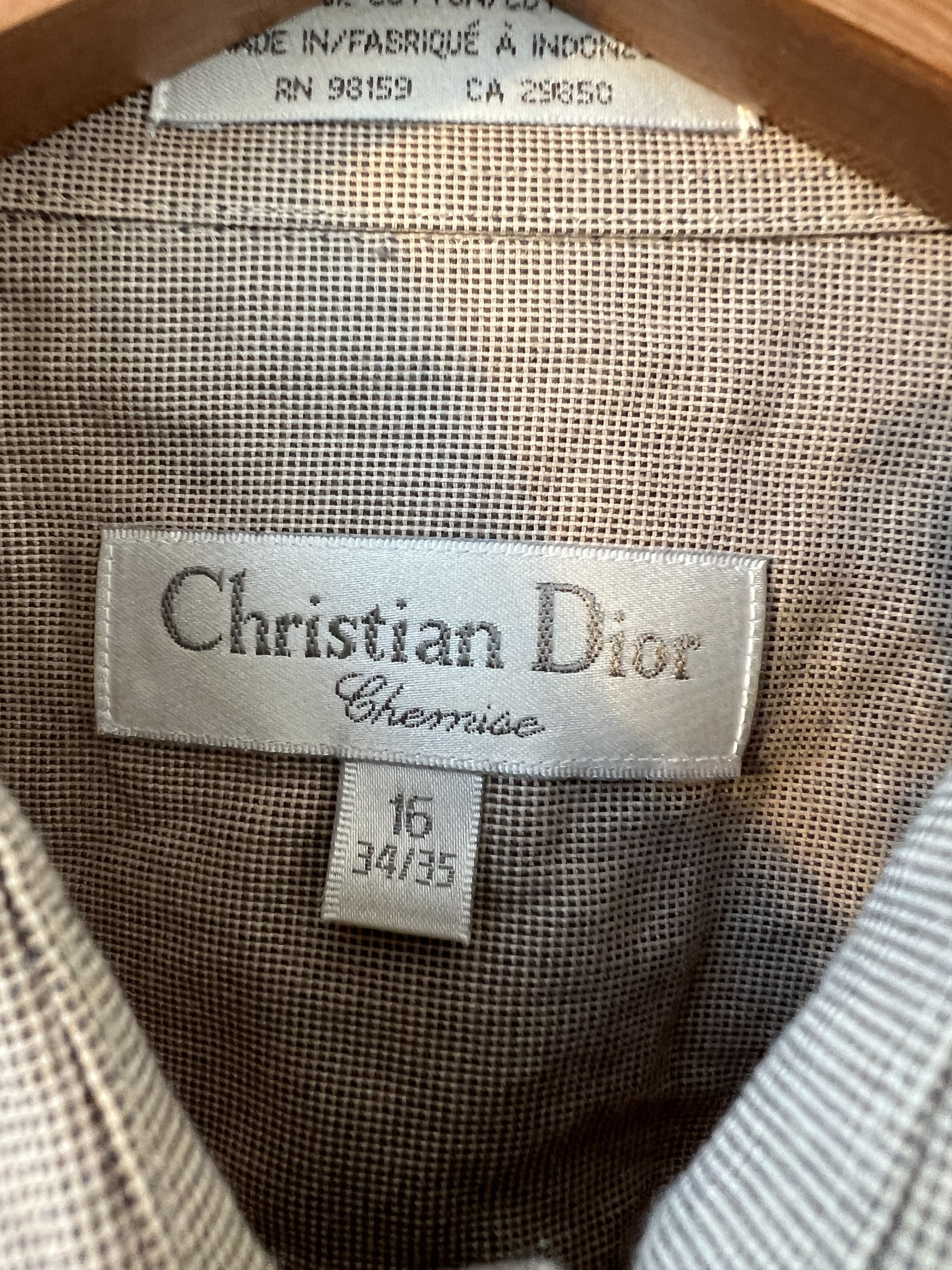 Christian Dior Monsieur Christian Dior Shirt 16 Size US L / EU 52-54 / 3 - 2 Thumbnail