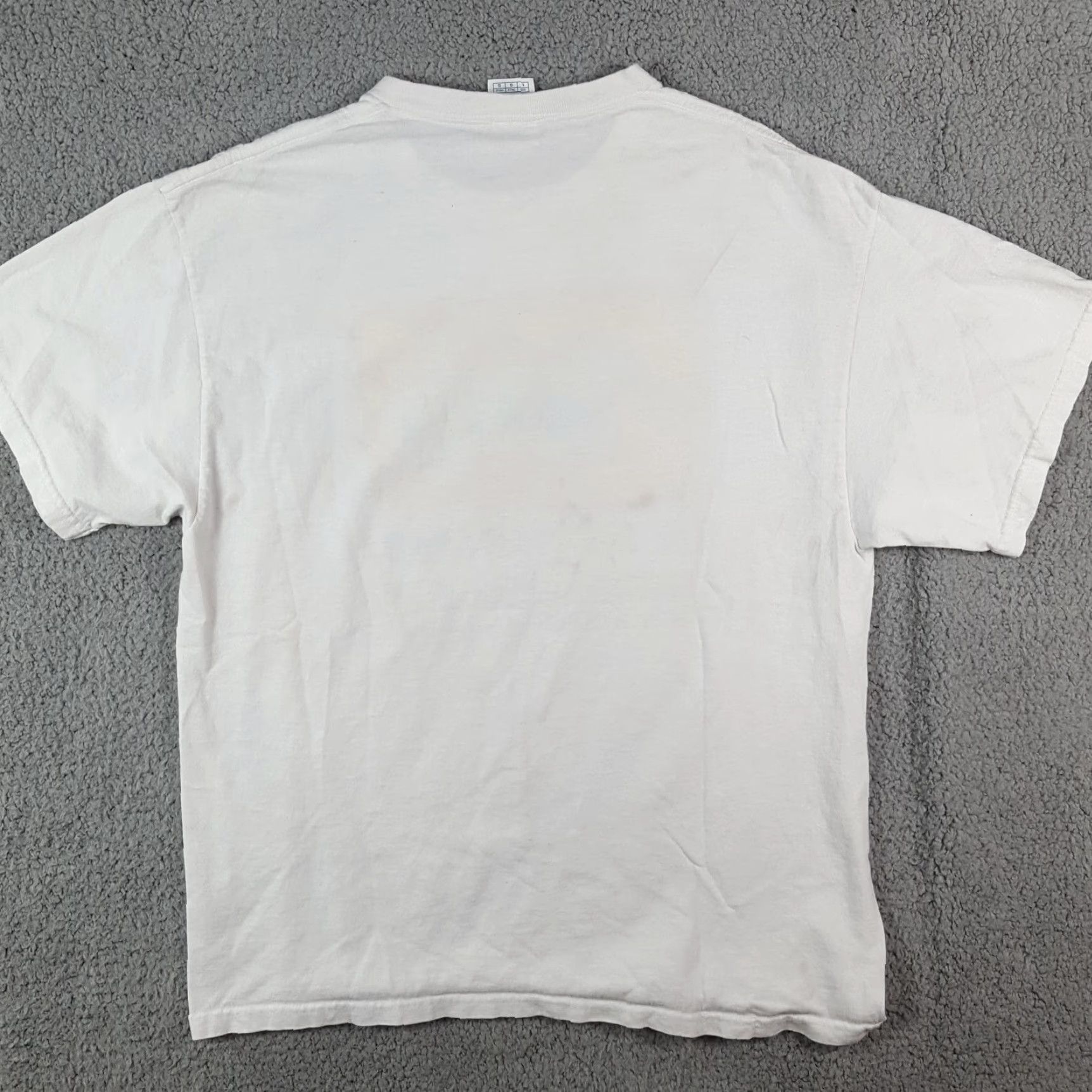 Delta VINTAGE John Deere T-Shirt Men's Large Retro 90s Farm Farmer Cotton Logo White Size US L / EU 52-54 / 3 - 4 Thumbnail