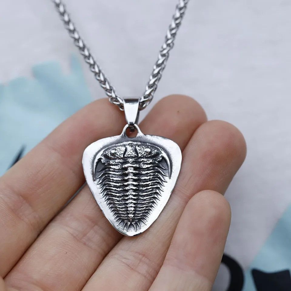 Jewelry Retro Snake Pattern Pendant Necklace Size ONE SIZE - 2 Thumbnail