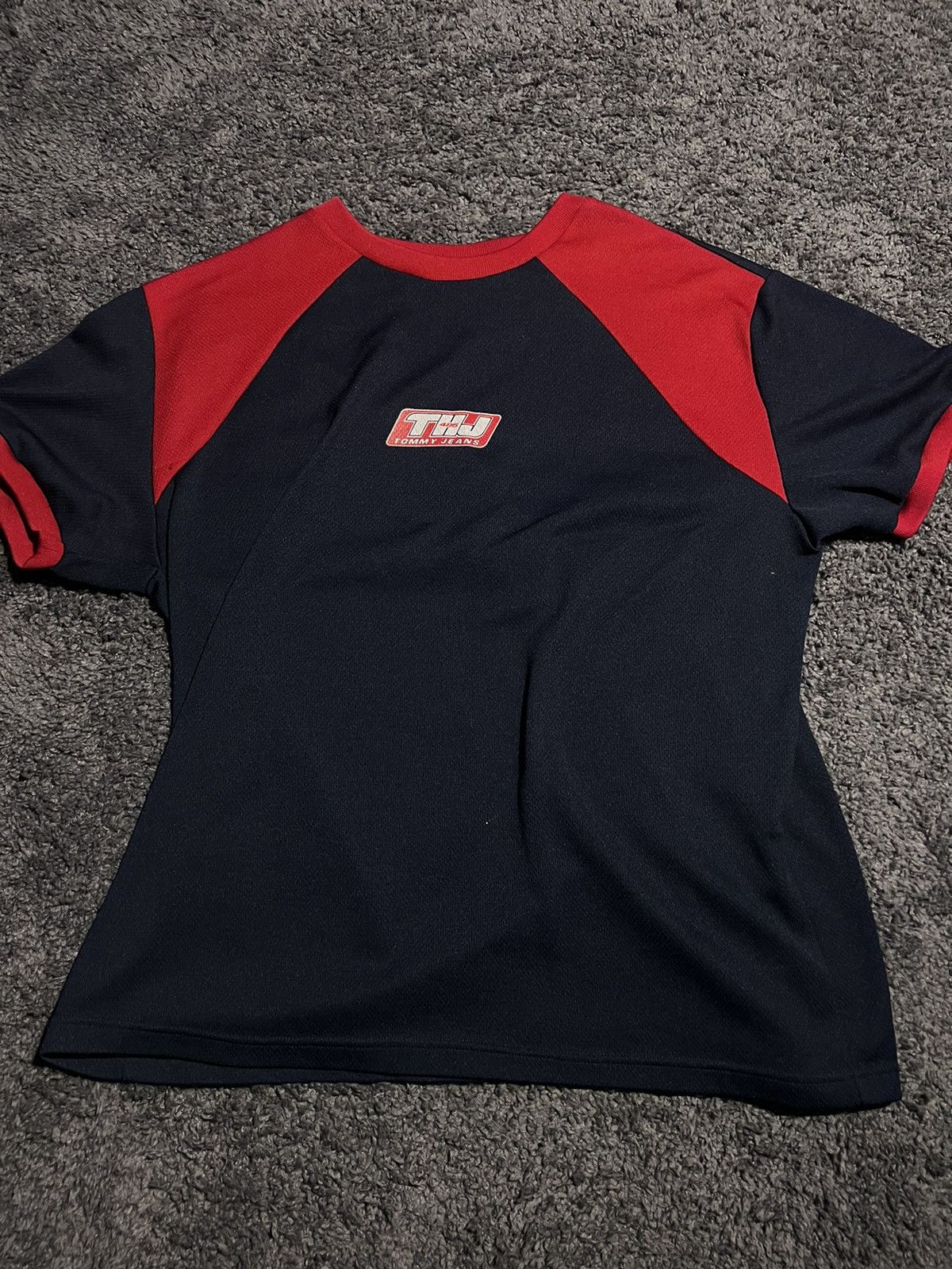 Tommy Hilfiger × Vintage Tommy Hilfiger Jeans 495 Jersey Size US XL / EU 56 / 4 - 1 Thumbnail