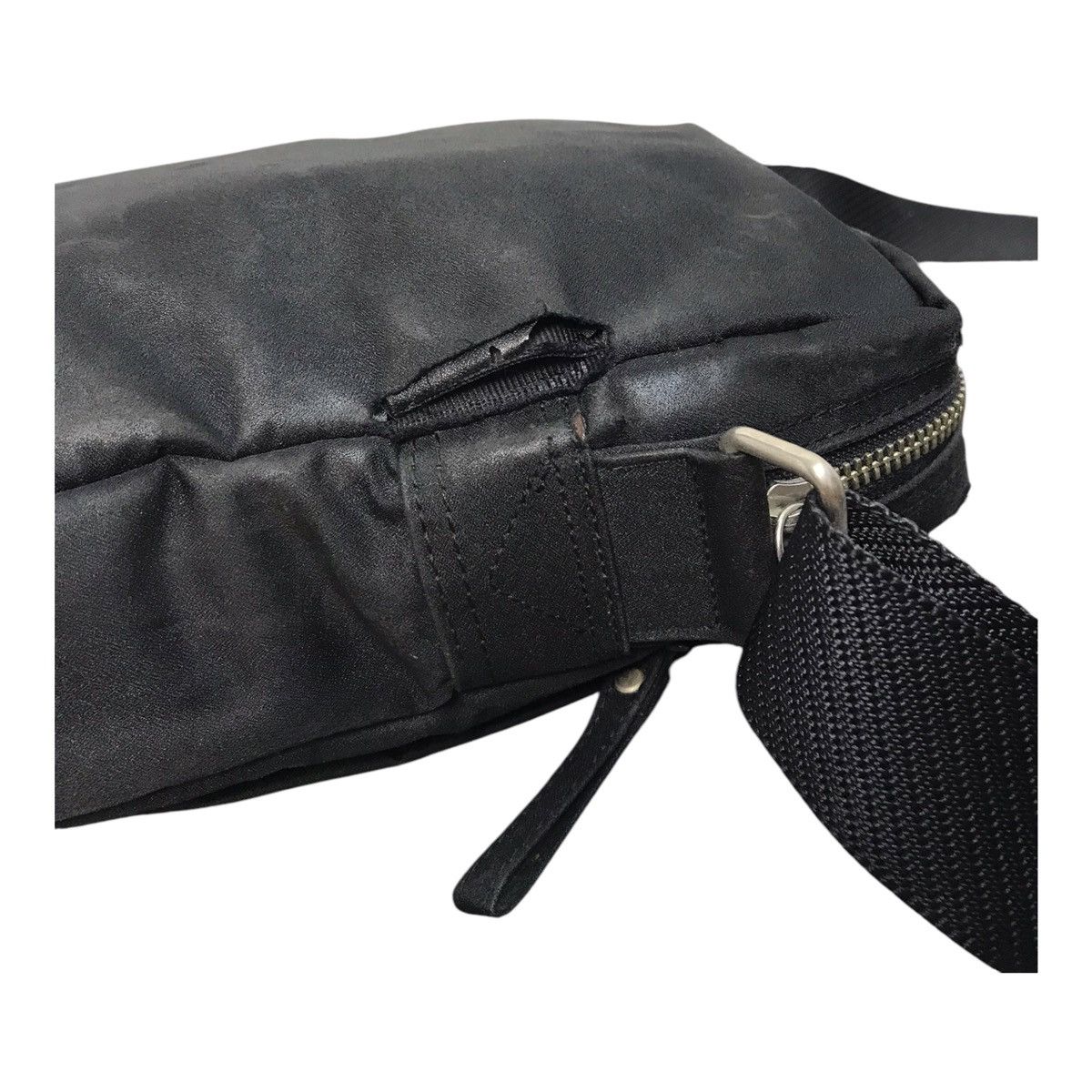 Japanese Brand × Jean Paul Gaultier Jean Paul Gaultier Damage Black Sling Bag Size ONE SIZE - 8 Thumbnail