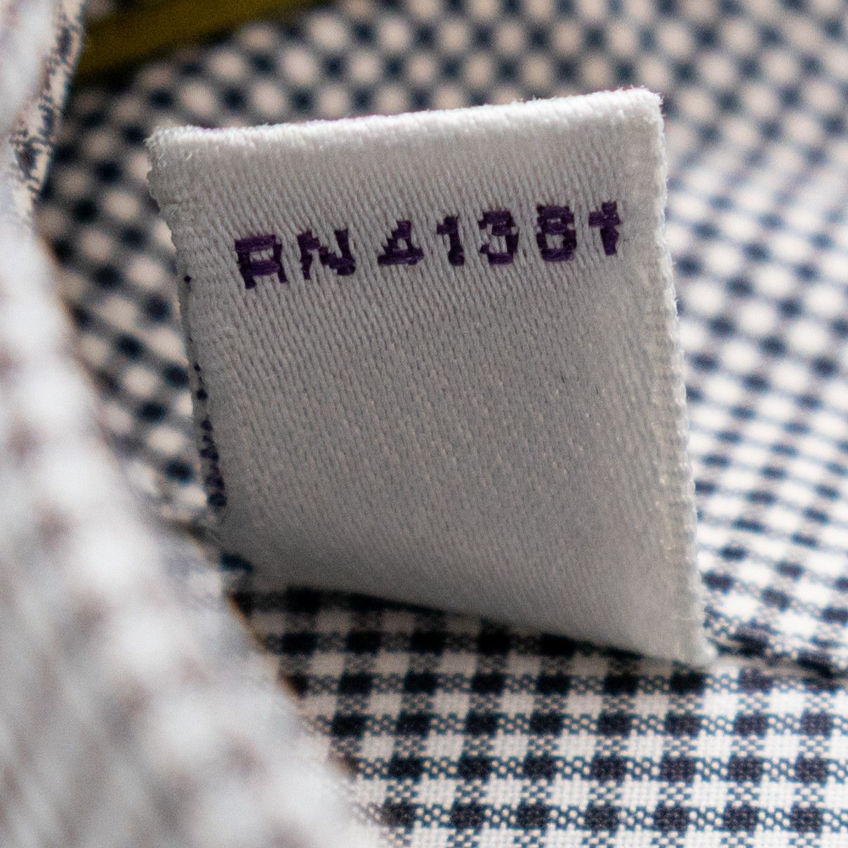 Ralph Lauren Purple Label Vintage Ralph Lauren Purple Label Men’s Black Plaid Shirt Size US L / EU 52-54 / 3 - 4 Thumbnail
