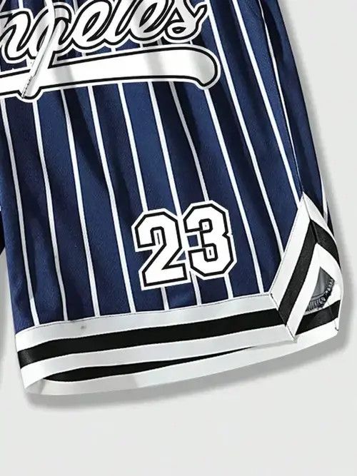Other Hamada x Hino Stripe basketball Graphic shorts DRIP Size US 32 / EU 48 - 3 Thumbnail