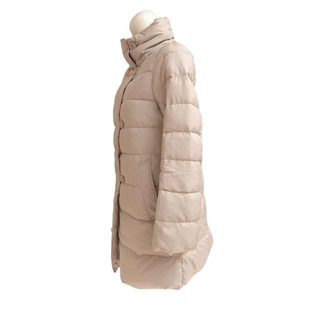 Uniqlo UNIQLO Beige Down Puffer Coat Size S / US 4 / IT 40 - 4 Thumbnail
