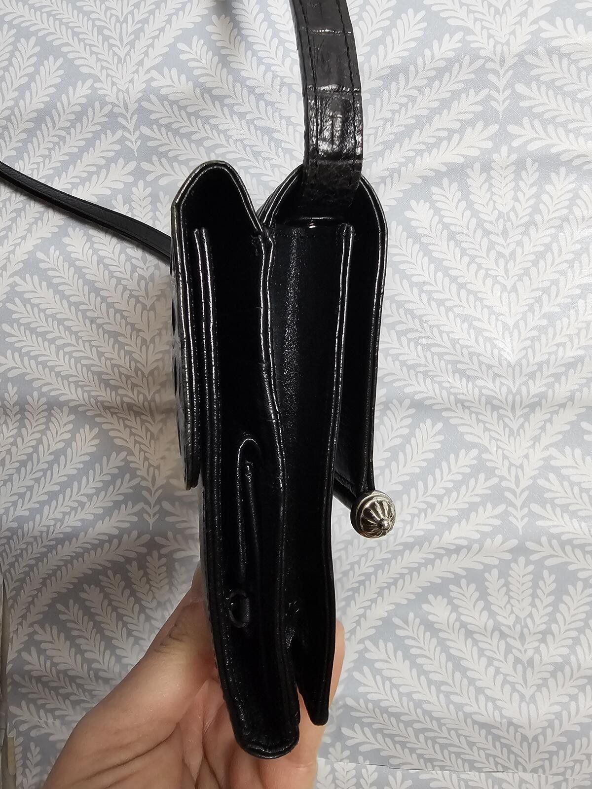 Brighton Brighton Purse Black Womens Medium Leather Size ONE SIZE - 6 Thumbnail