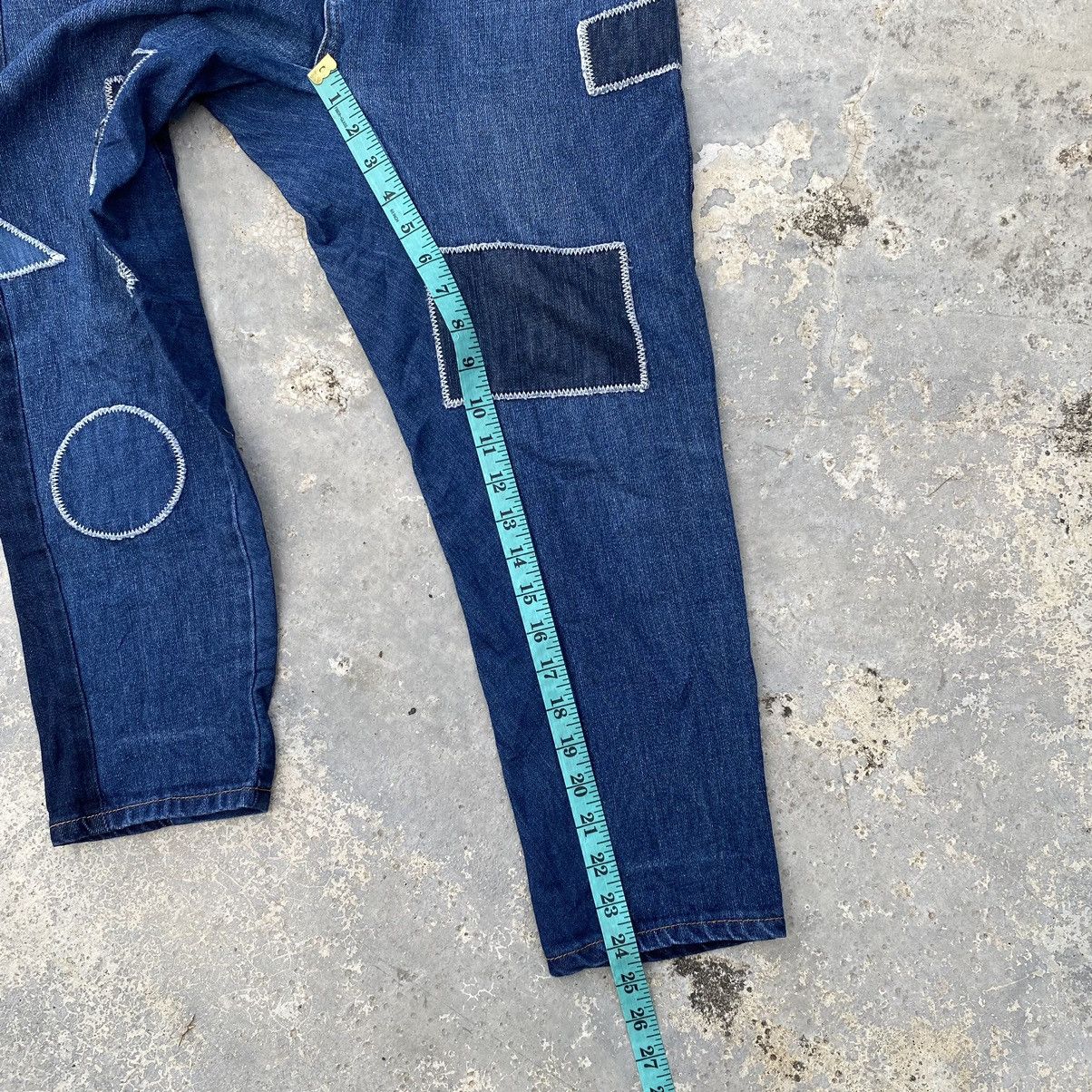Issey Miyake × Japanese Brand × Ne-Net vintage ne-net patchwork jeans Size US 31 - 24 Thumbnail