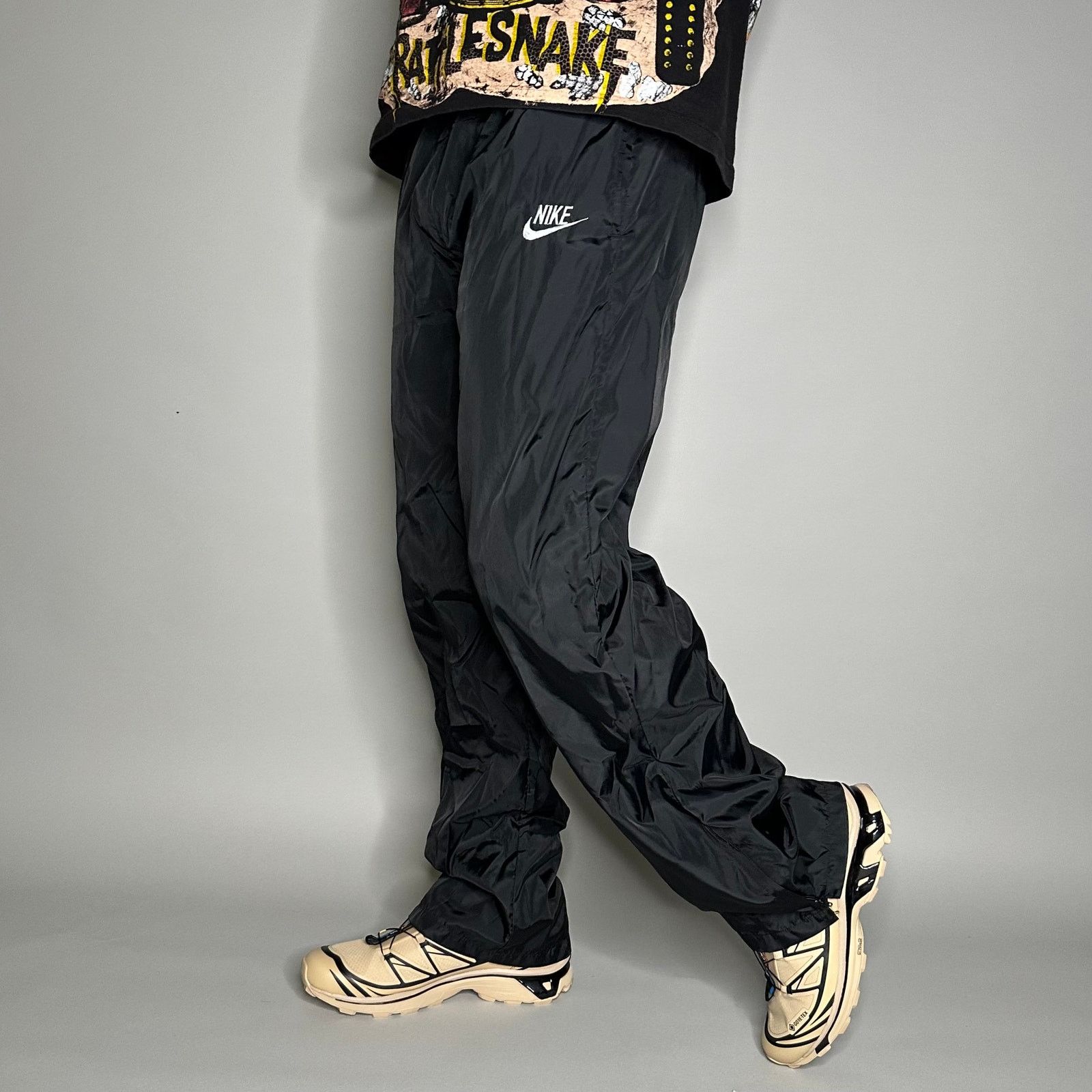Mens nike nylon track pants deals