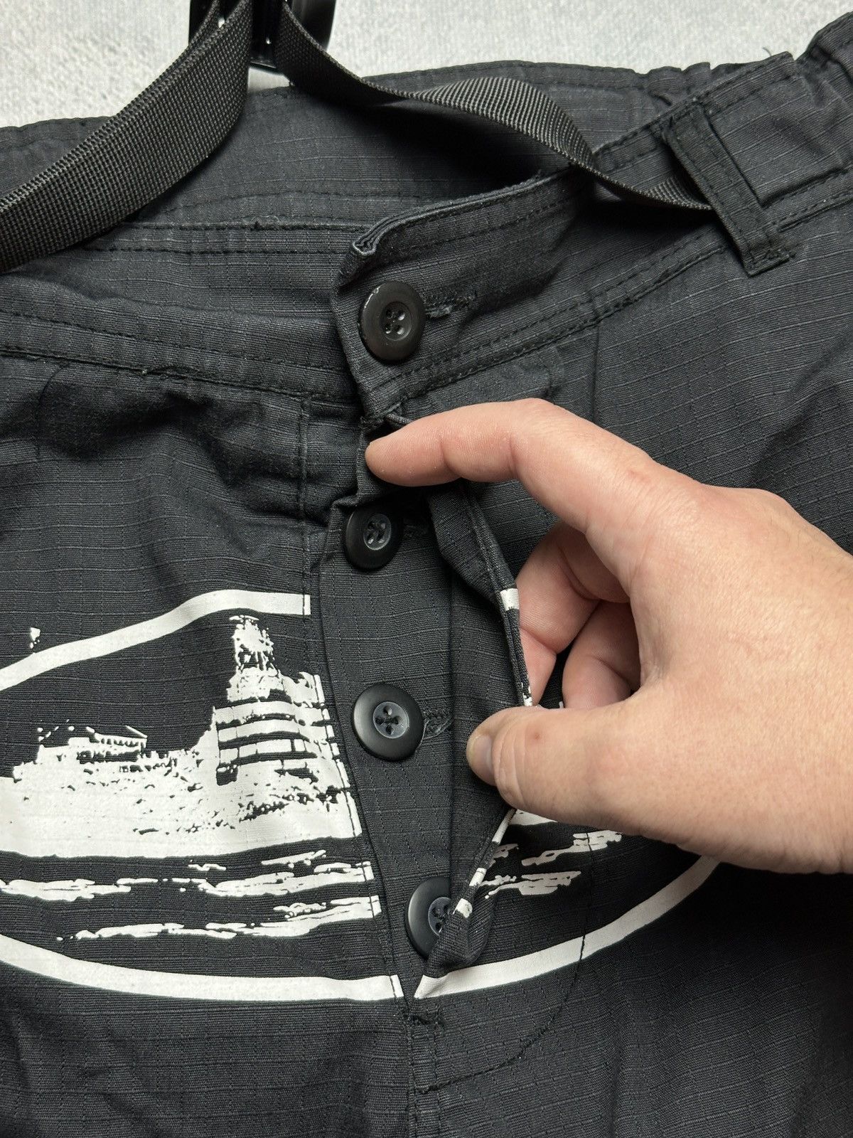 Corteiz Corteiz Rules The World RTW Guerillaz Cargo Pants y2k Drill Size US 32 / EU 48 - 11 Thumbnail