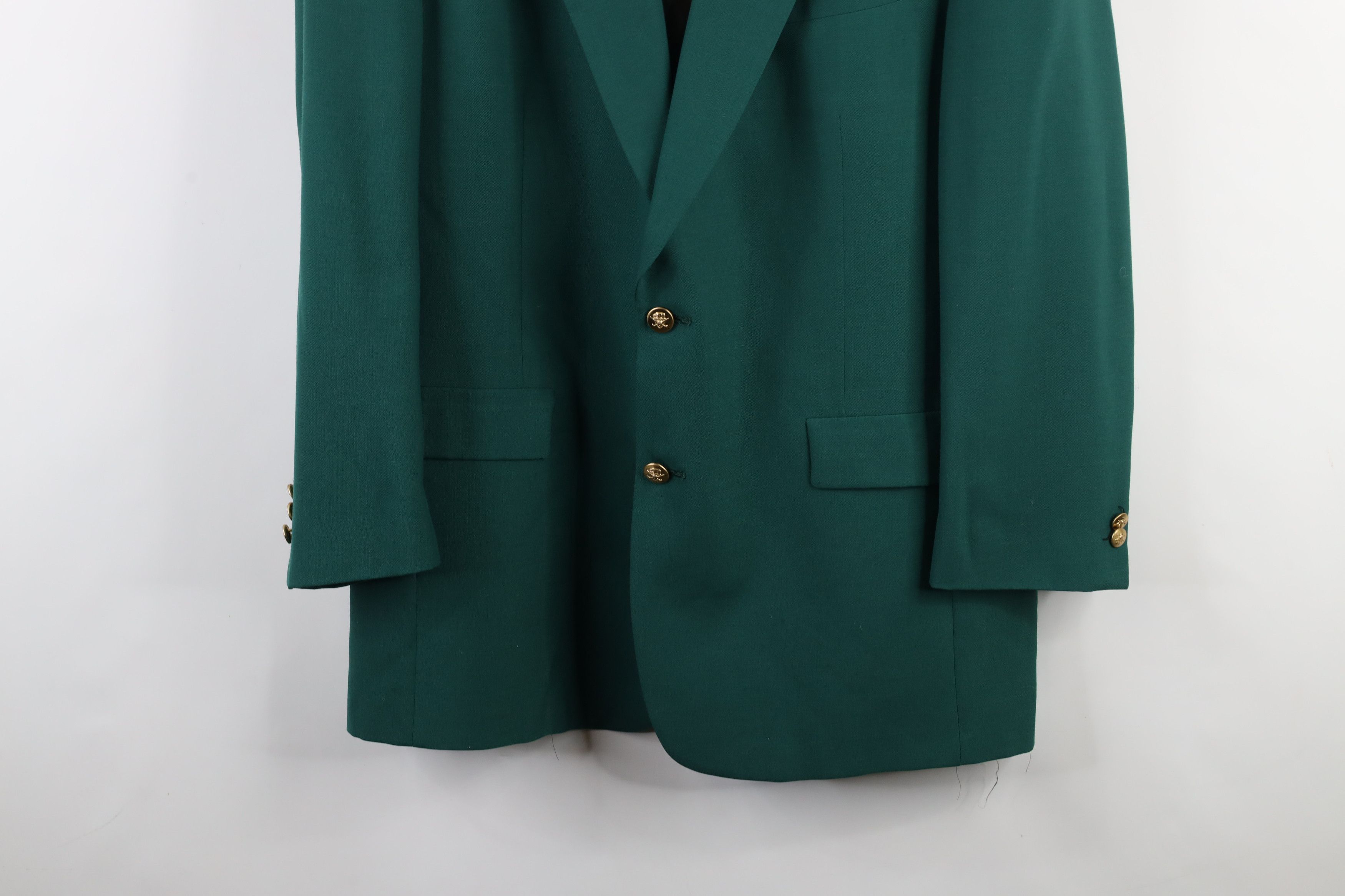 Vintage Vintage 70s 80s Golf 2 Button Blazer Suit Jacket Green USA Size US XXL / EU 58 / 5 - 3 Thumbnail