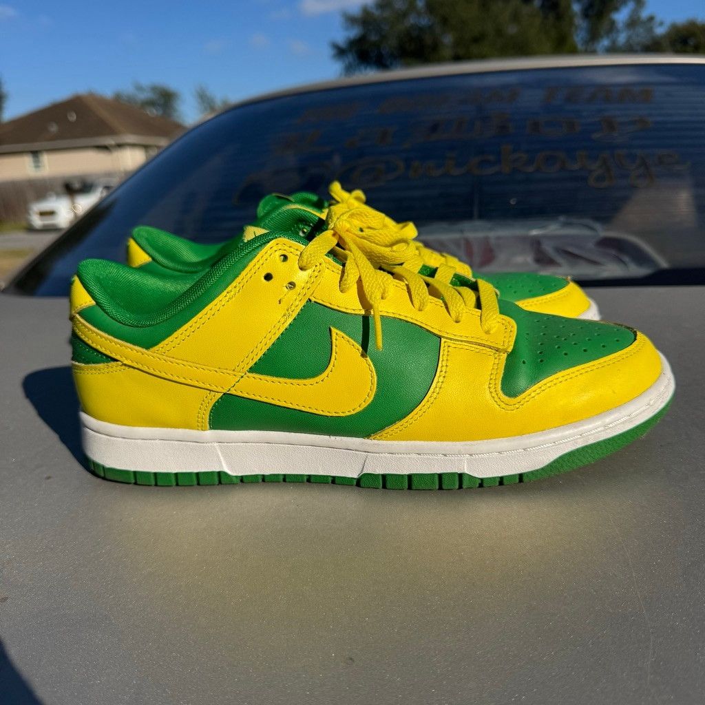 Nike Nike Dunk Low Reverse Brasil Size 9.5 Size US 9.5 / EU 42-43 - 1 Thumbnail