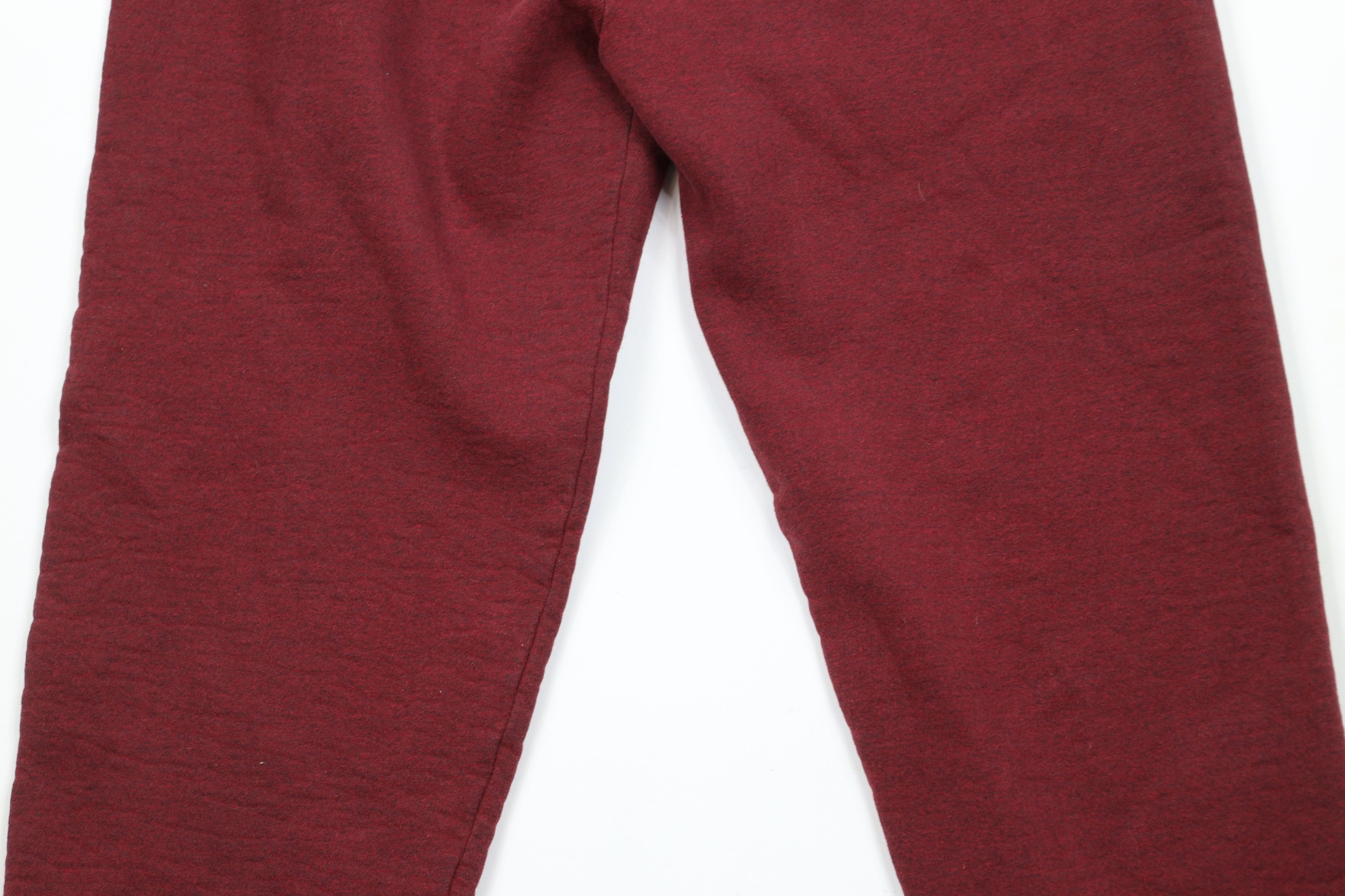 Vintage Vintage 90s Streetwear Heavyweight Sweatpants Joggers Red Size US 38 / EU 54 - 11 Thumbnail