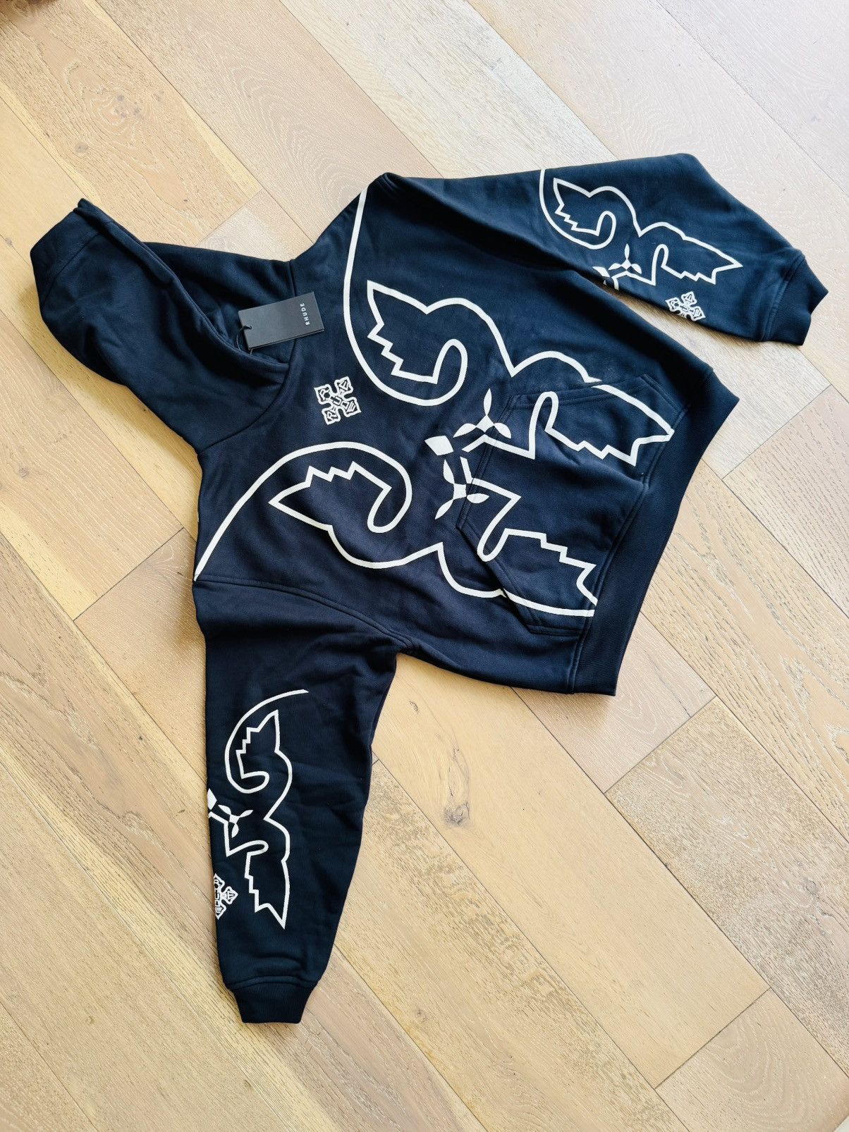 Rhude Rhude Western Logo Hoodie XS Size US XS / EU 42 / 0 - 1 Thumbnail