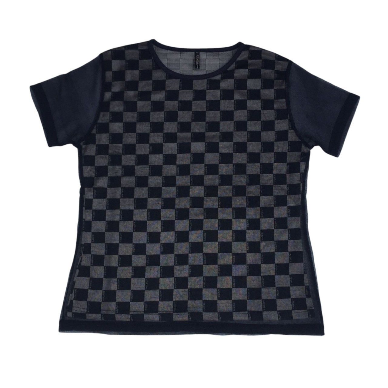 Fendi fendi chequered tees Size M / US 6-8 / IT 42-44 - 1 Thumbnail