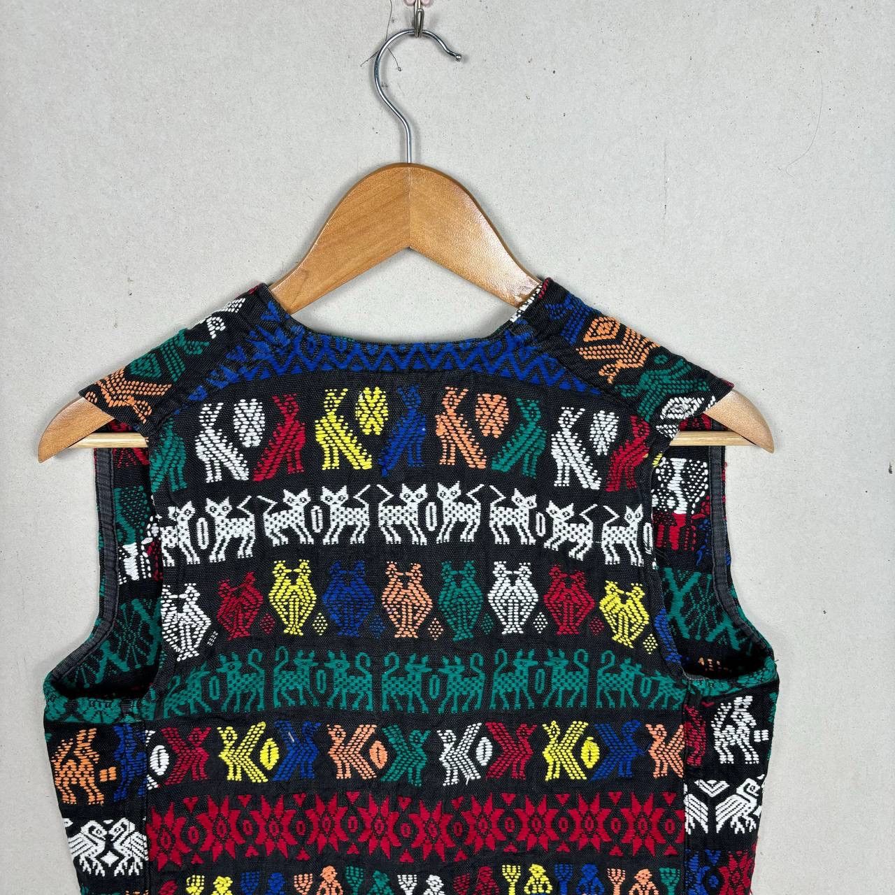 Other Vintage La Favorita Guatemalan Handwoven Cotton Vest M Size US M / EU 48-50 / 2 - 4 Thumbnail