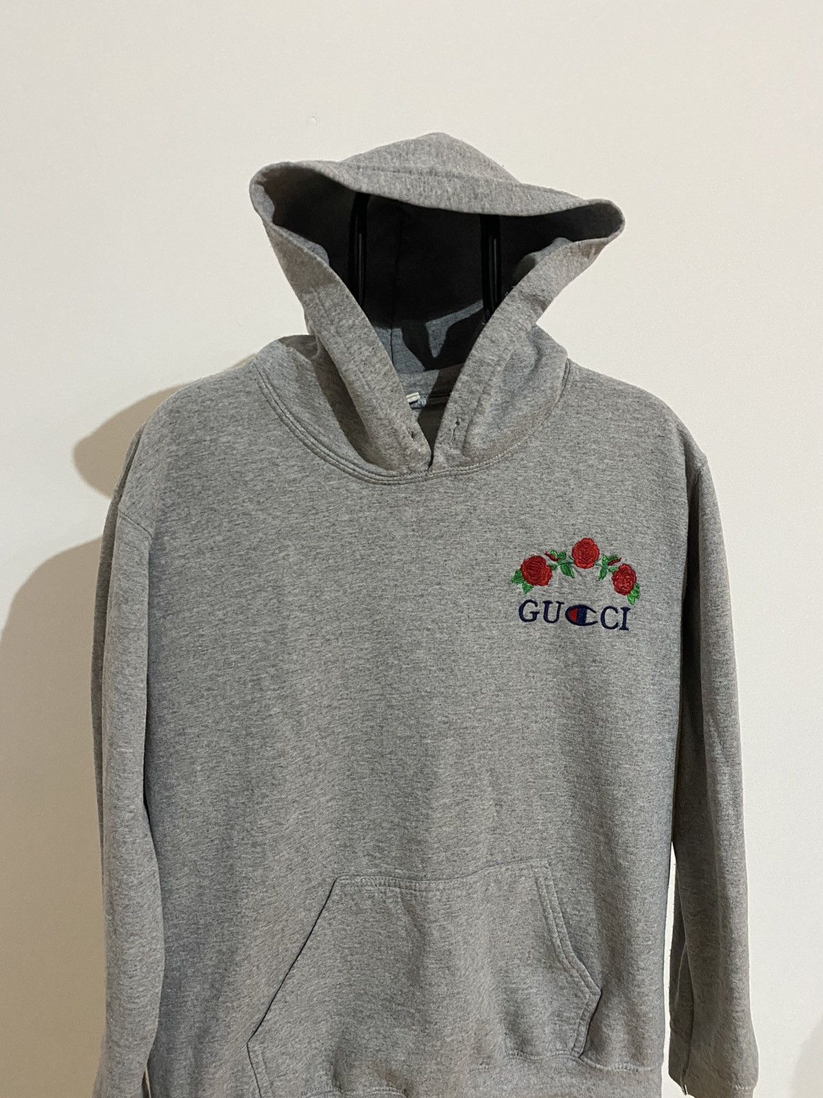 Champion Custom Designer Champion x Gucci custom hoodie by Ava Nirui Grailed