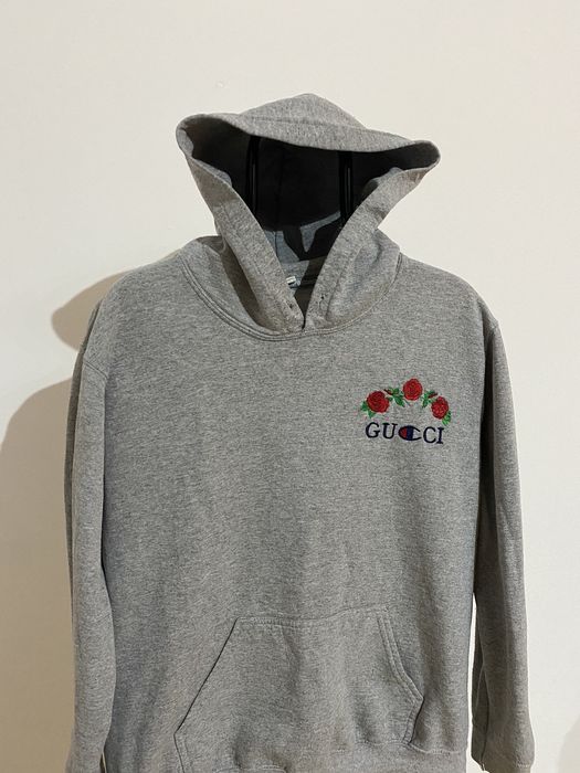 Gucci x champion hoodie hot sale designed by ava nirui