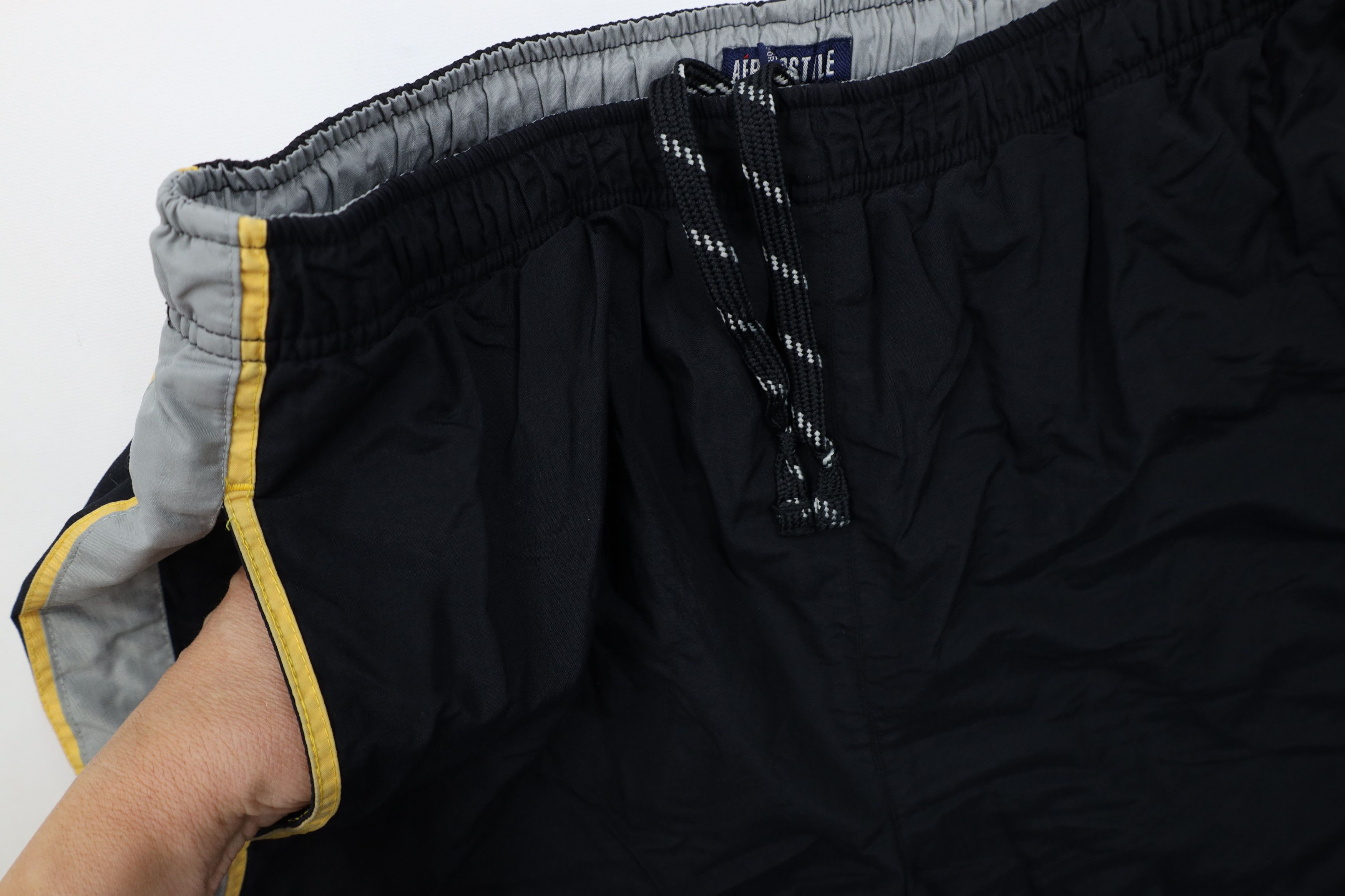 Aeropostale Vintage 90s Y2K Aeropostale Lined Wide Leg Windbreaker Pants Size US 36 / EU 52 - 8 Thumbnail