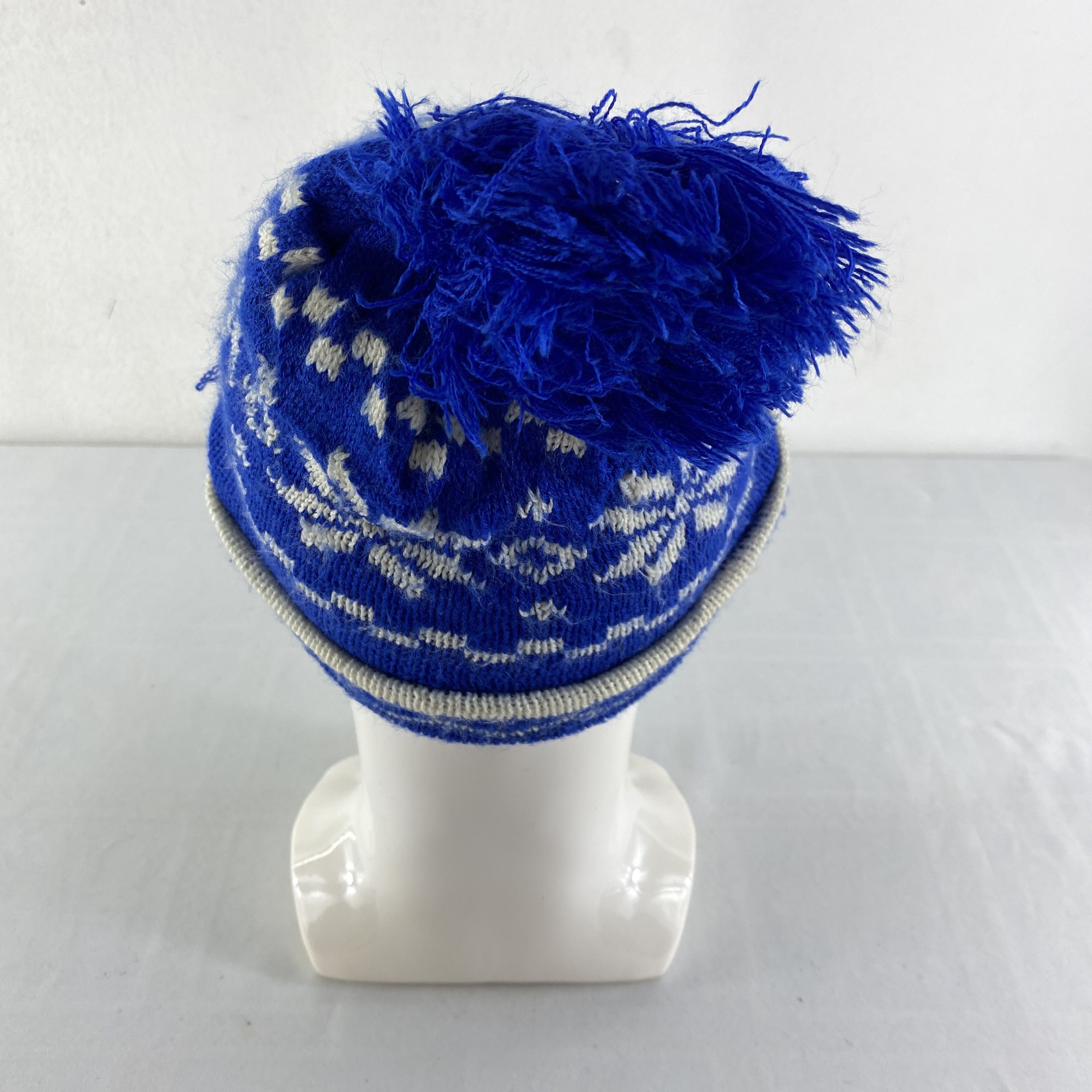 Japanese Brand Geometric Art Snow Cap Hat Beanie -BN643 Size ONE SIZE - 3 Thumbnail
