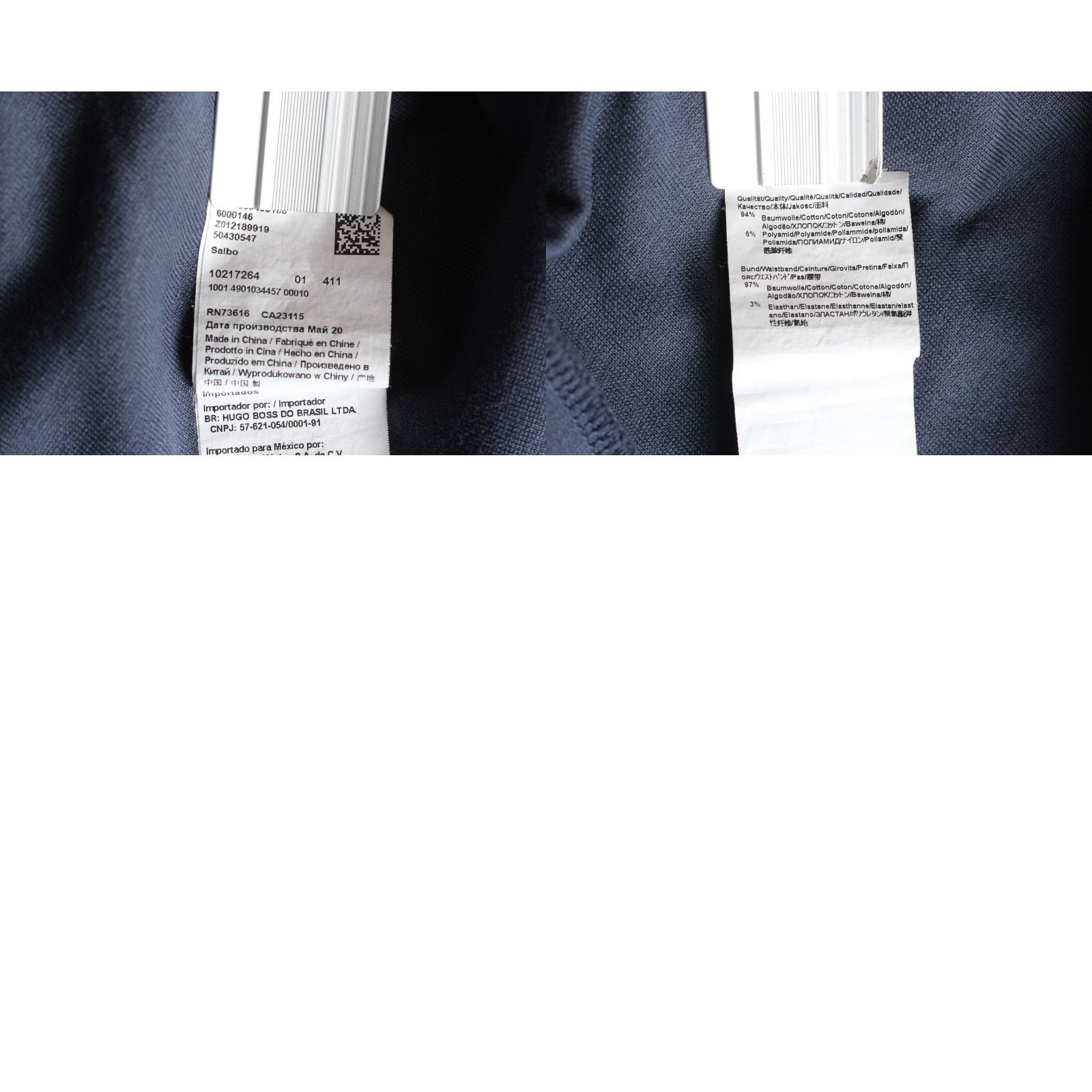 Hugo Boss HUGO BOSS Salbo Pullover Sweatshirt Men S Blue VR2979 Size US S / EU 44-46 / 1 - 8 Thumbnail