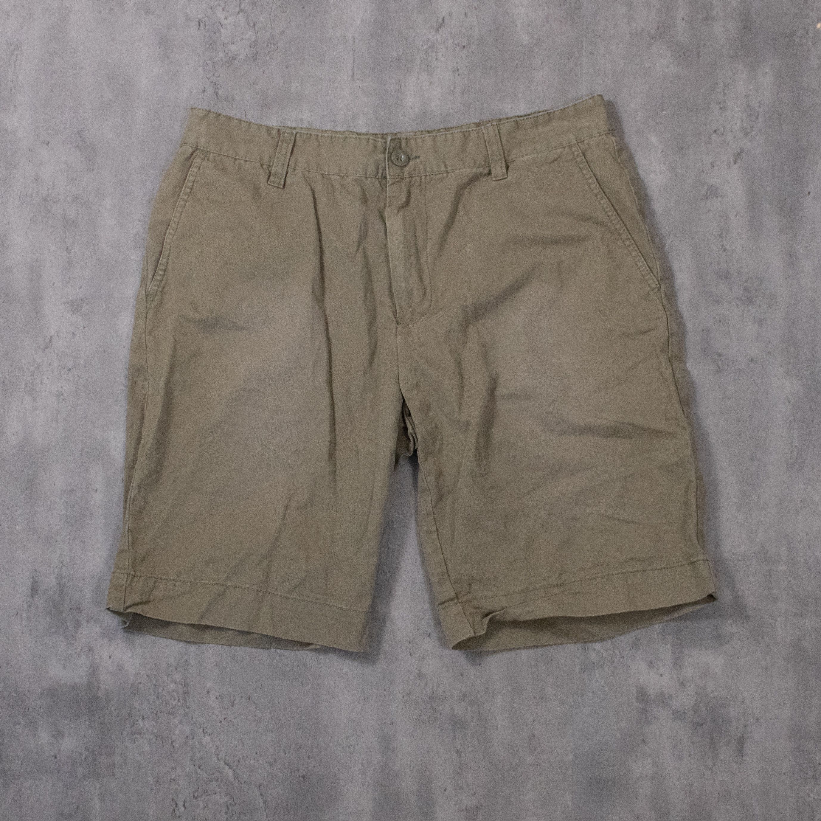 U.S. Polo Assn. Y2K 2000's USPA U.S. Polo Assn Sage Green Baggy Relax Shorts Size US 34 / EU 50 - 3 Thumbnail