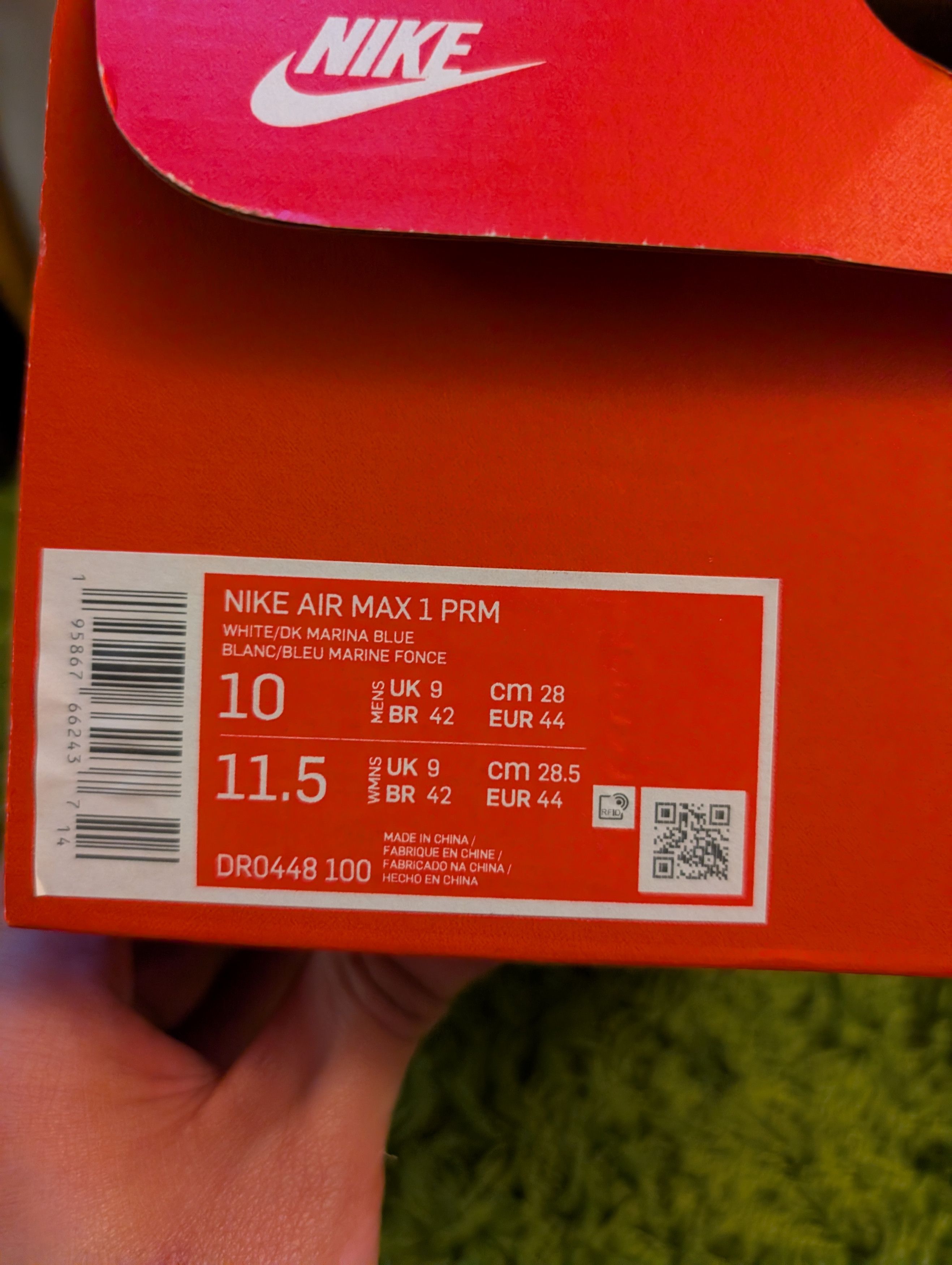 Nike Nike Air Max 1 PRM Blueprint Size 10 Size US 10 / EU 43 - 12 Thumbnail