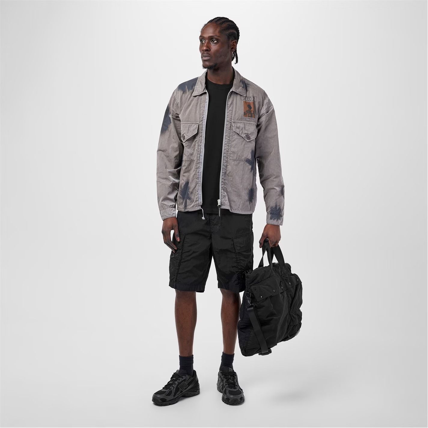 C.P. Company o1g2r1mq0426 Seed 2 Zip Overshirt in Multicolor Size US XS / EU 42 / 0 - 5 Thumbnail