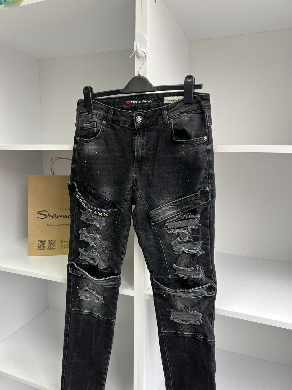 Japanese Brand × Vintage Vintage CipoBaxx Archival Japanese Style Pants Size US 32 / EU 48 - 8 Thumbnail