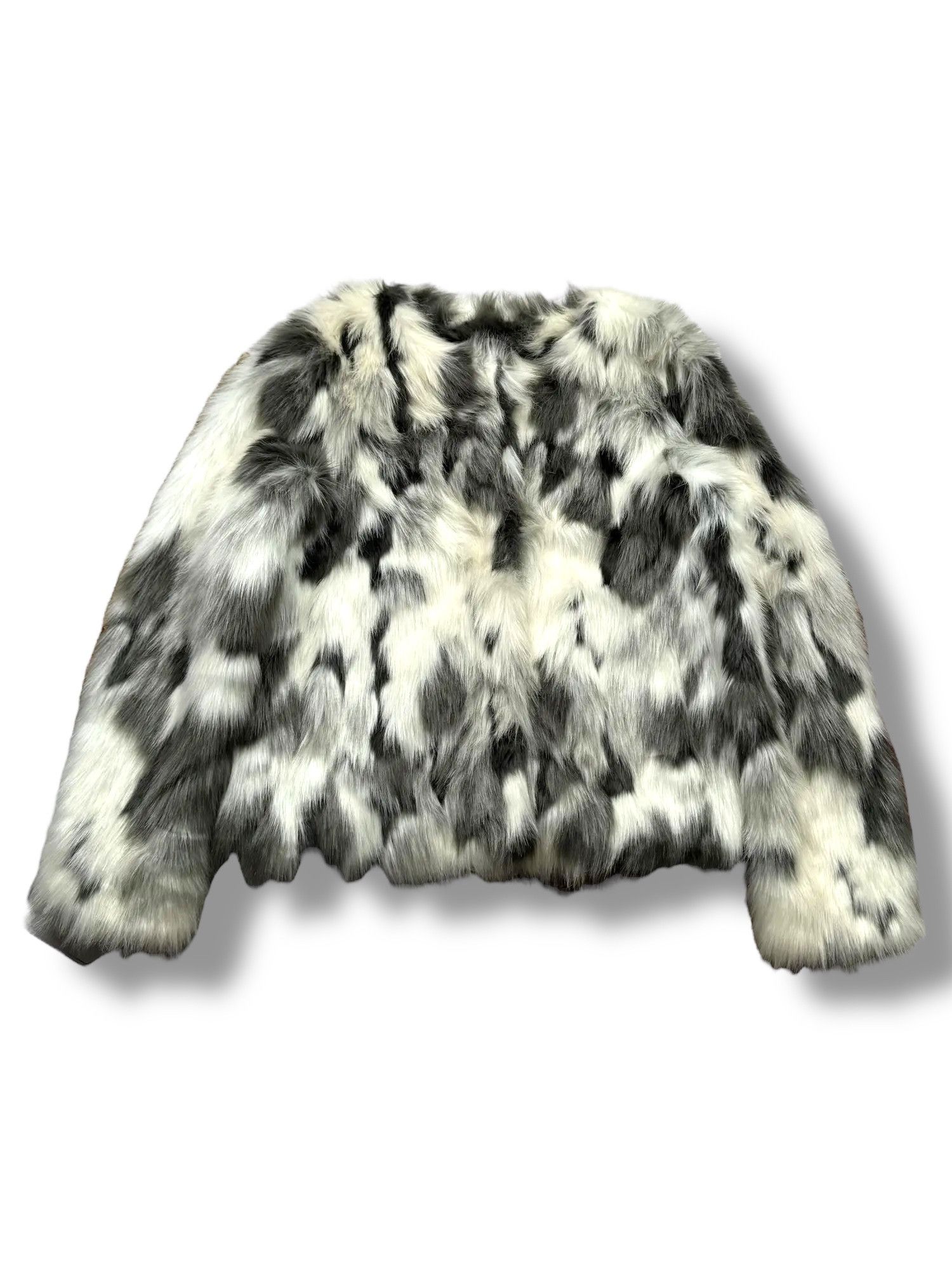 Vintage Faux Fur Coat From The 90s(V18) Size M / US 6-8 / IT 42-44 - 1 Thumbnail