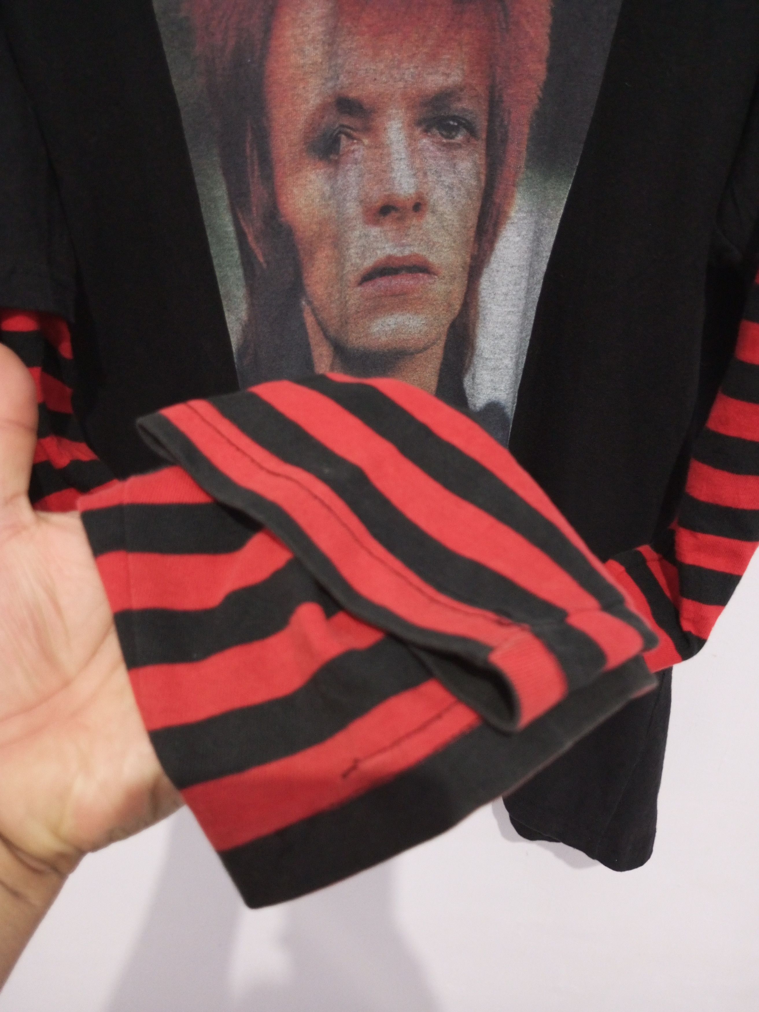 Band Tees Vintage David Bowie Long sleeve tshirt Size US XL / EU 56 / 4 - 7 Thumbnail