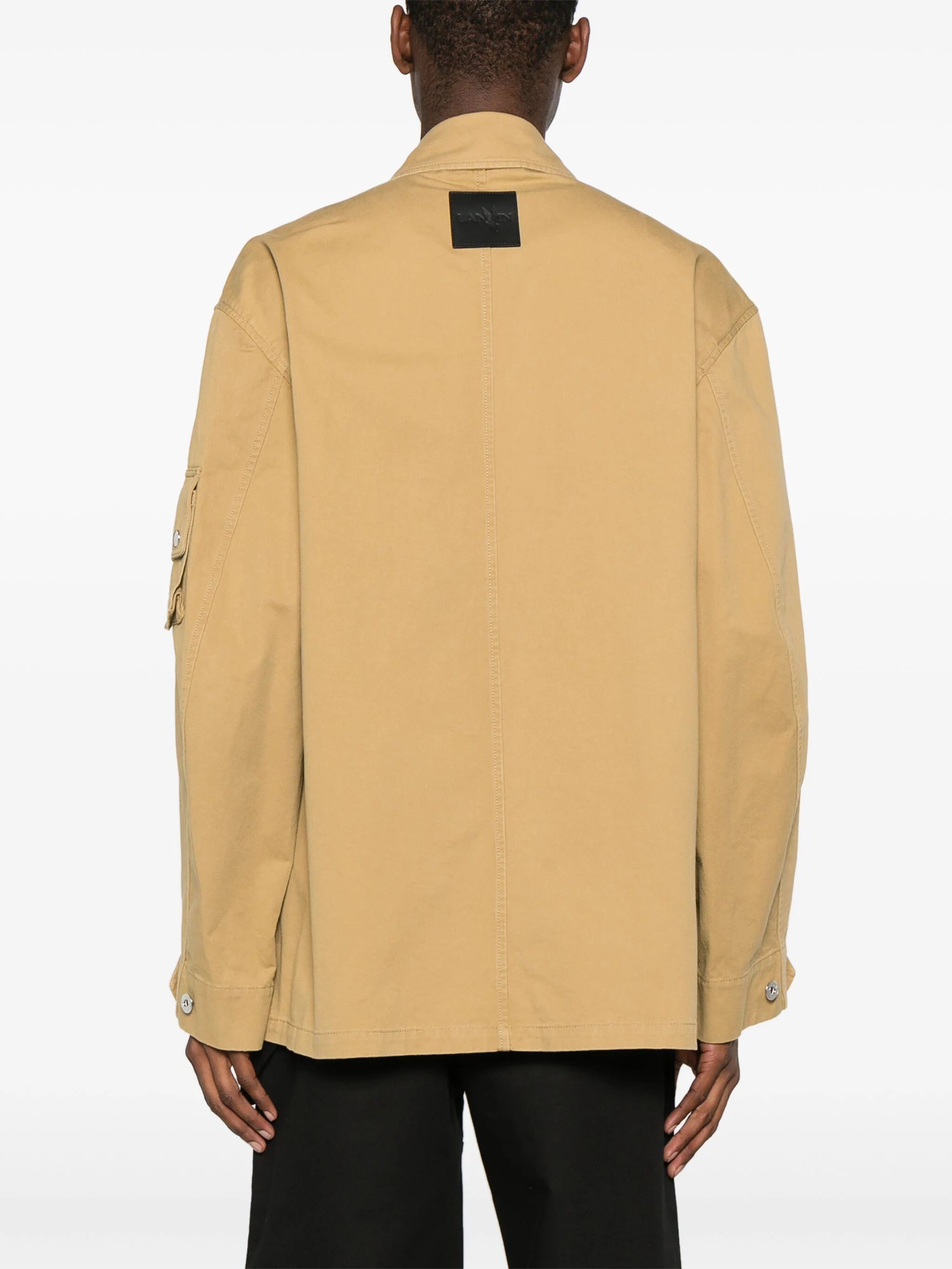 Lanvin o1mle0825 Asymmetrical Utility Jacket in Yellow Size US S / EU 44-46 / 1 - 4 Thumbnail