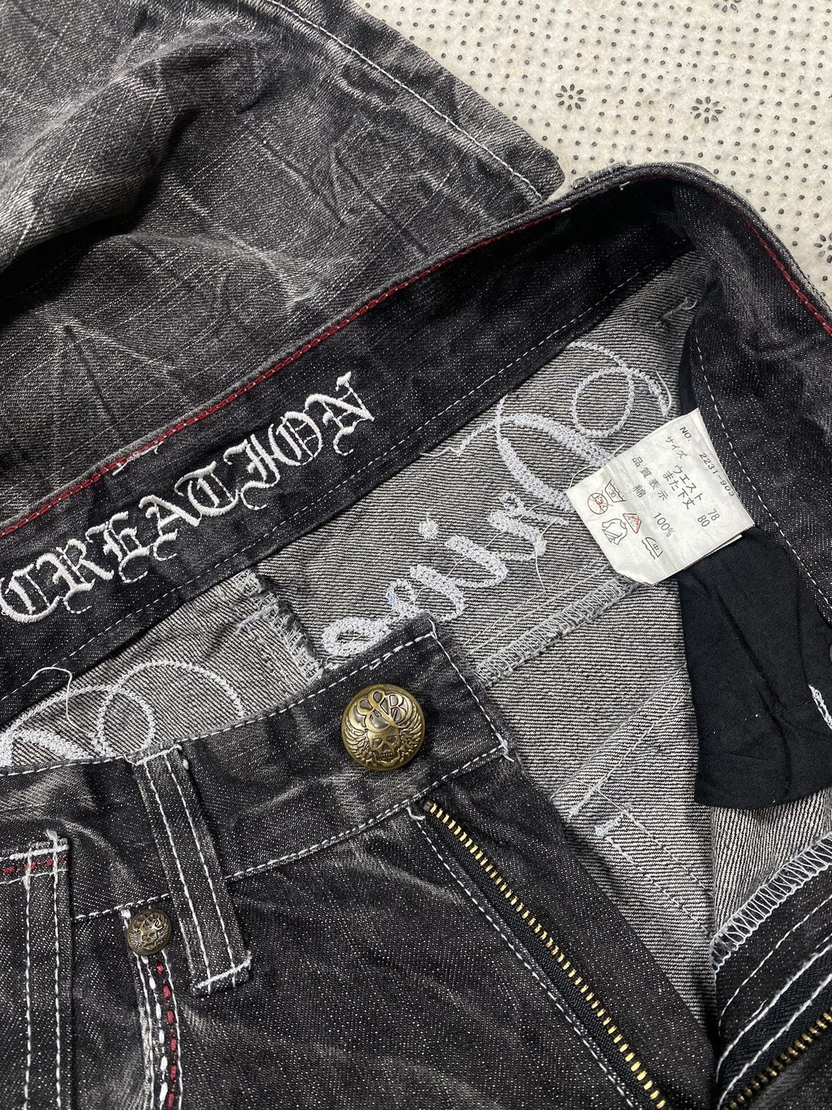 Hysteric Glamour × PPFM Extremely Patina Look Denim By Deluxe Create Size US 32 / EU 48 - 8 Thumbnail