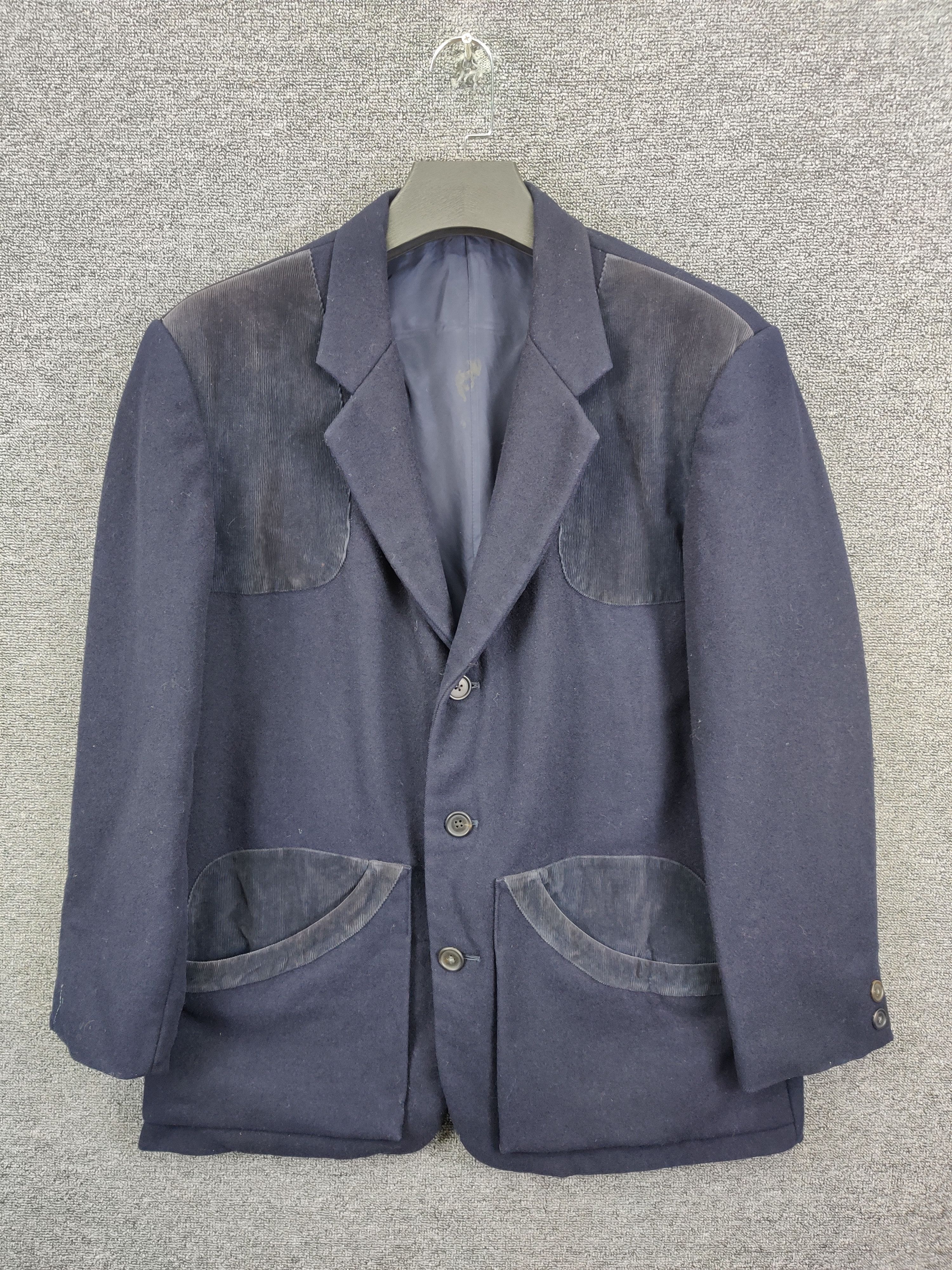 Y's for Men Vintage Y's For Men Yohji Yamamoto Wool Blazer Jacket Size US M / EU 48-50 / 2 - 1 Thumbnail