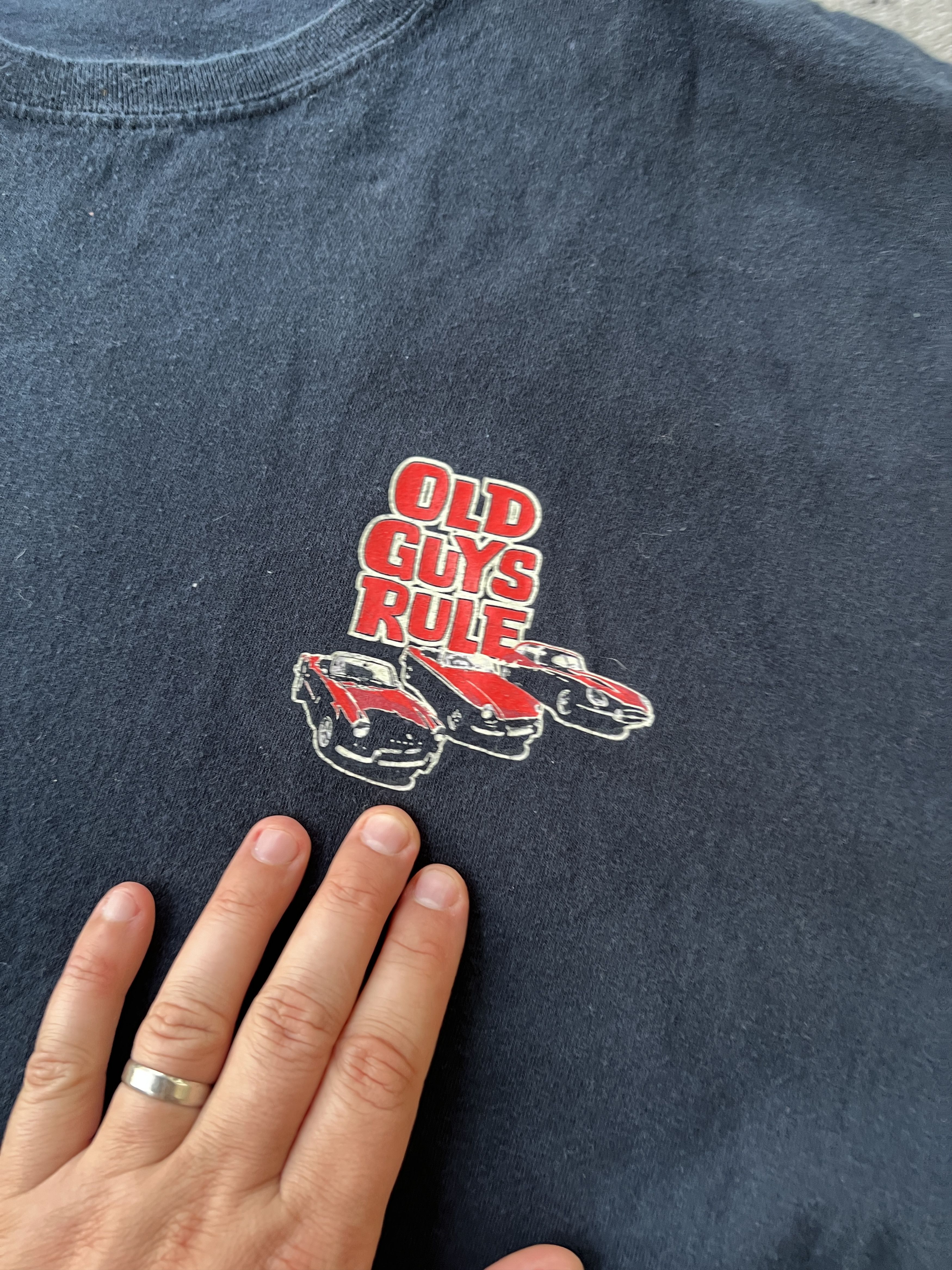 Vintage Old Guys Rule It's Not Old It's Classic Tee Size US XXL / EU 58 / 5 - 3 Thumbnail