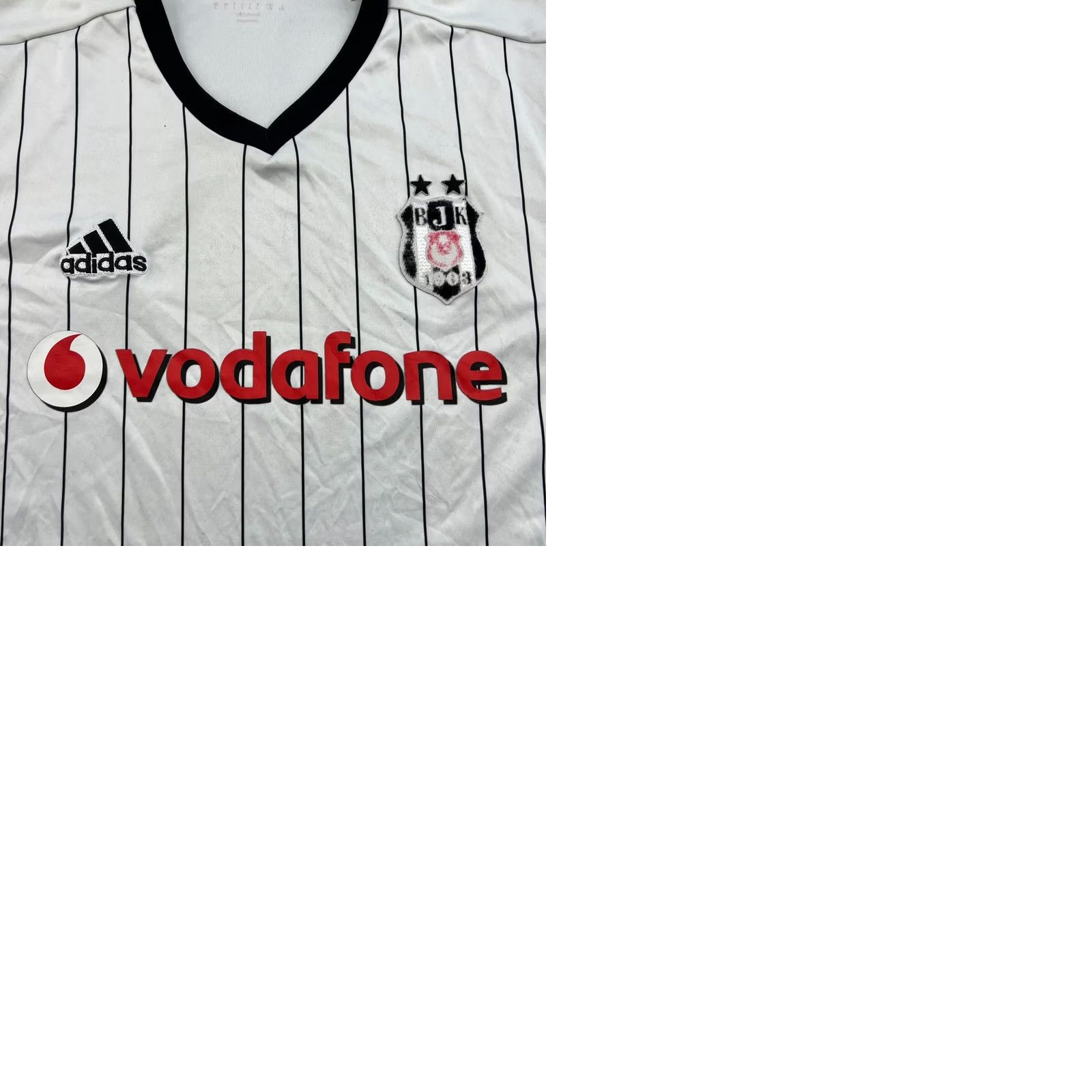 Adidas Besiktas 2016 2017 Home Jersey Football Mens Large Adidas Shirt Jersey Mens L White Football Size US L / EU 52-54 / 3 - 10 Thumbnail